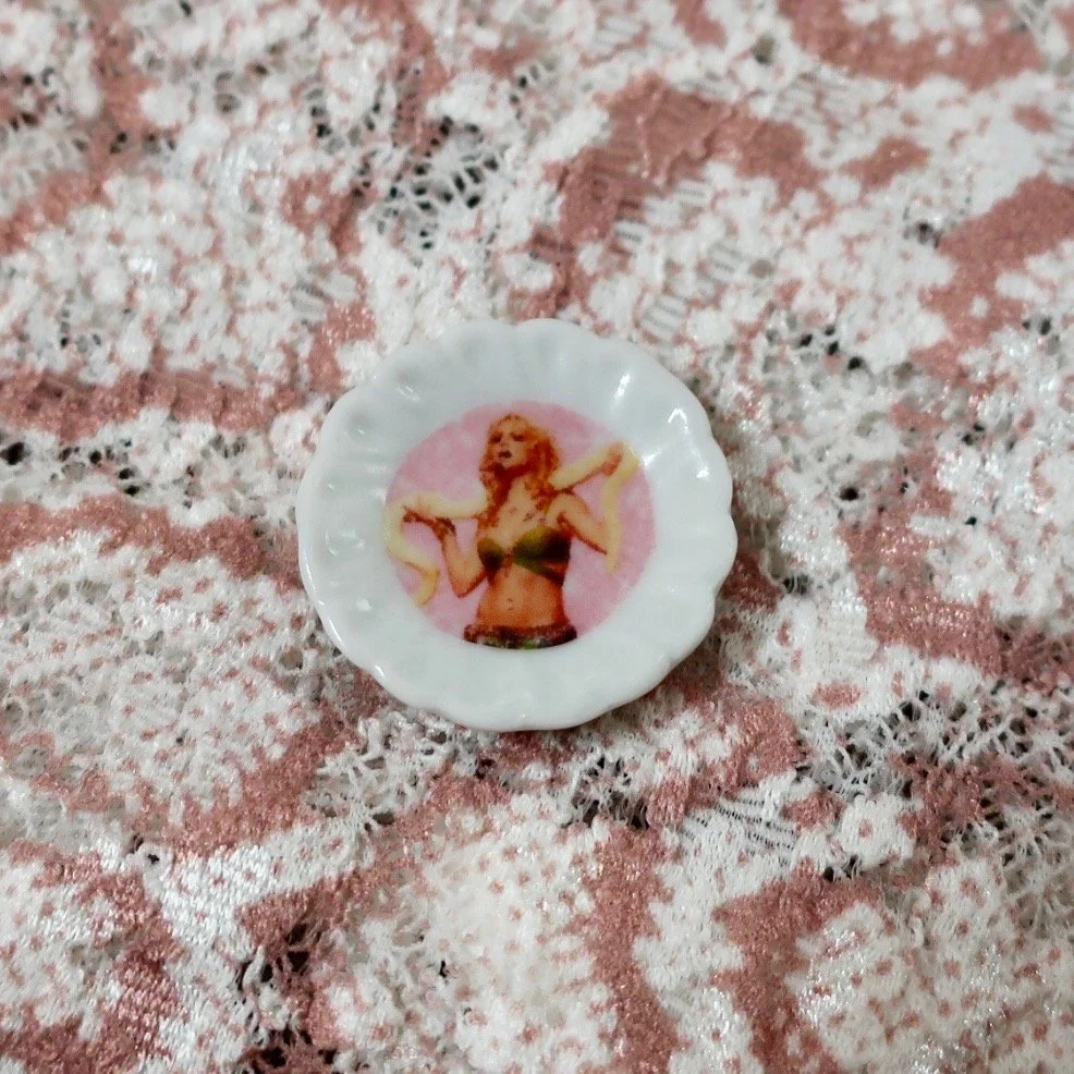 BRITNEY SPEARS MINI PLATE MAGNET