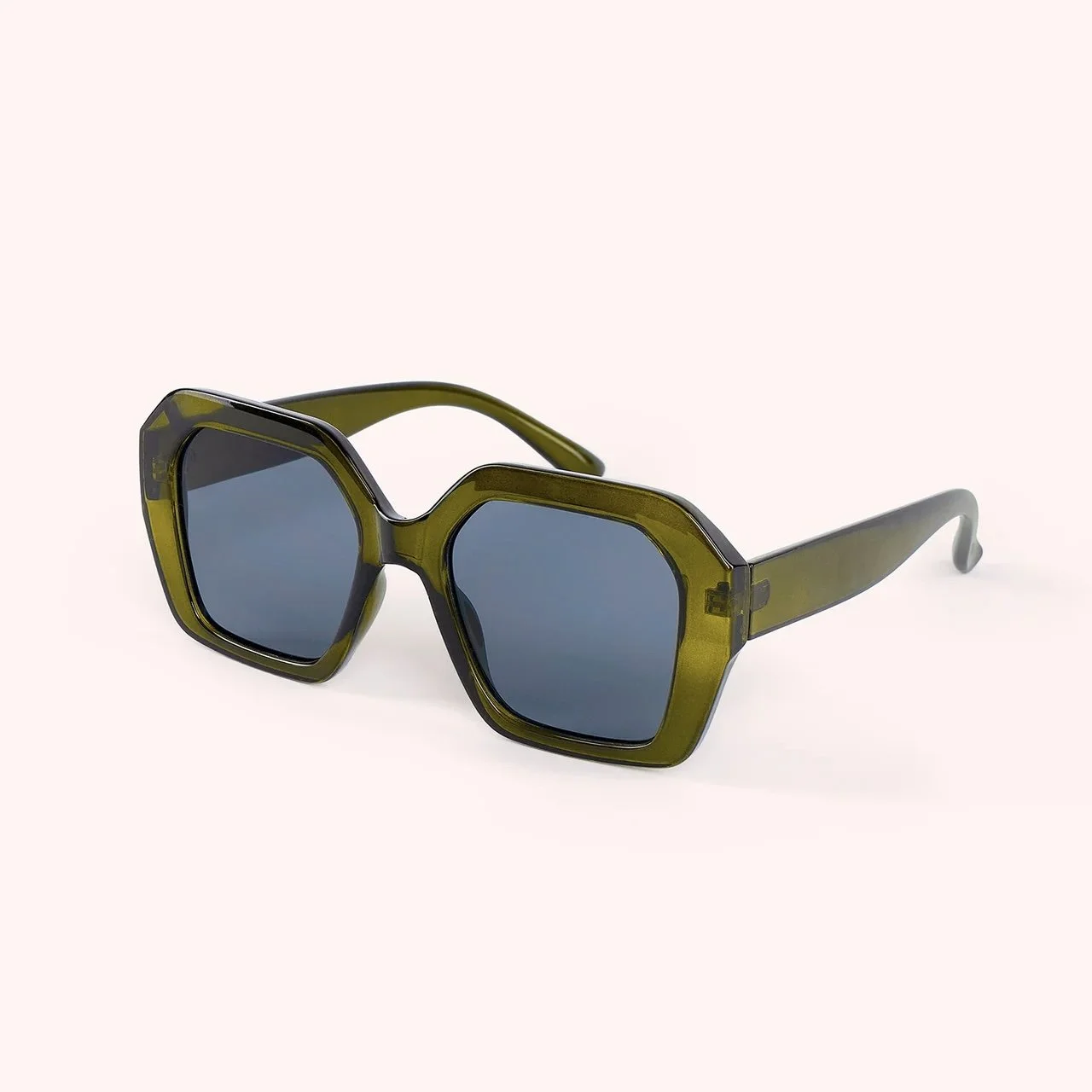 NERISSA SUNGLASSES - FOREST GREEN
