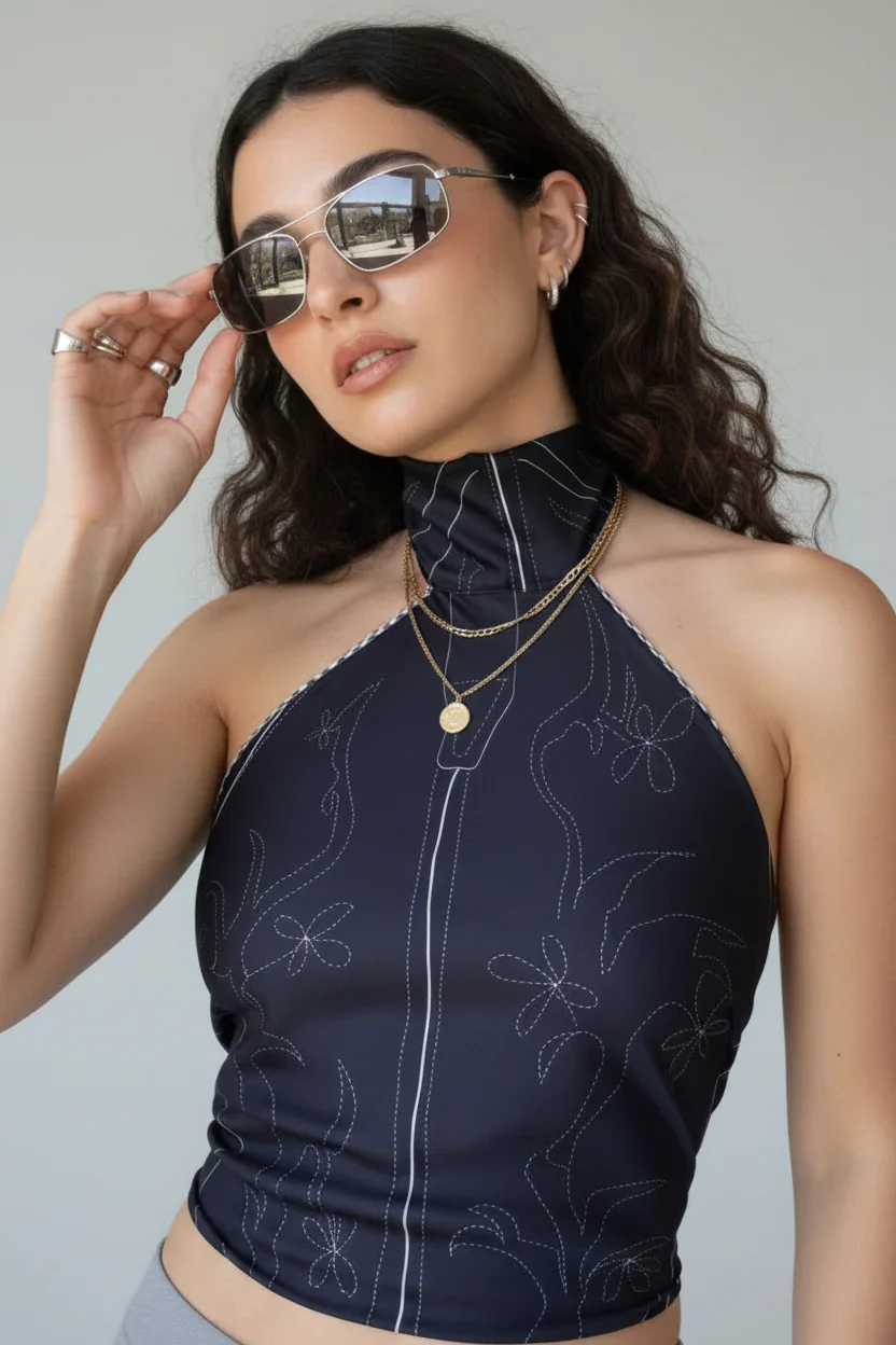 WESTERN REVERSIBLE SILK HALTER