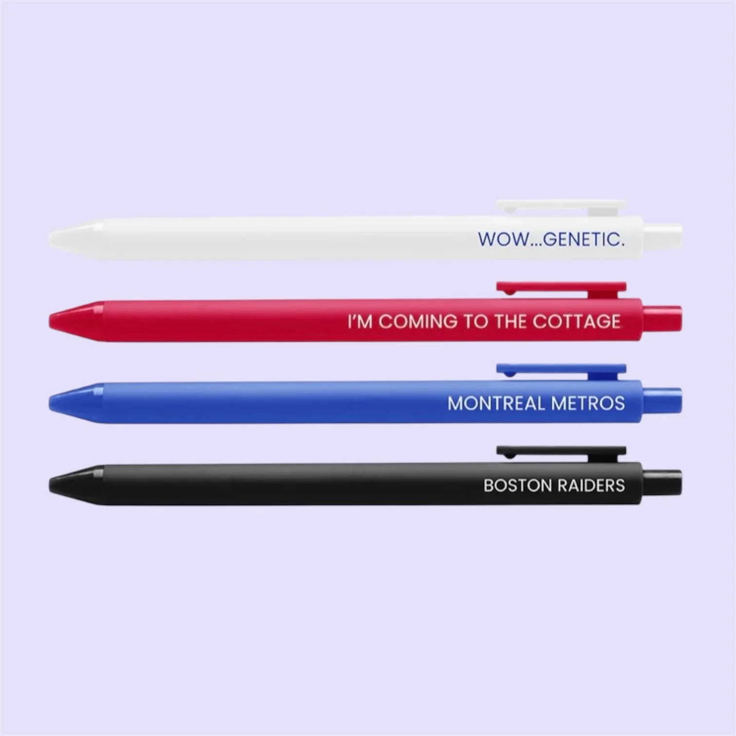 HOCKEY ROMANCE GEL PEN SET
