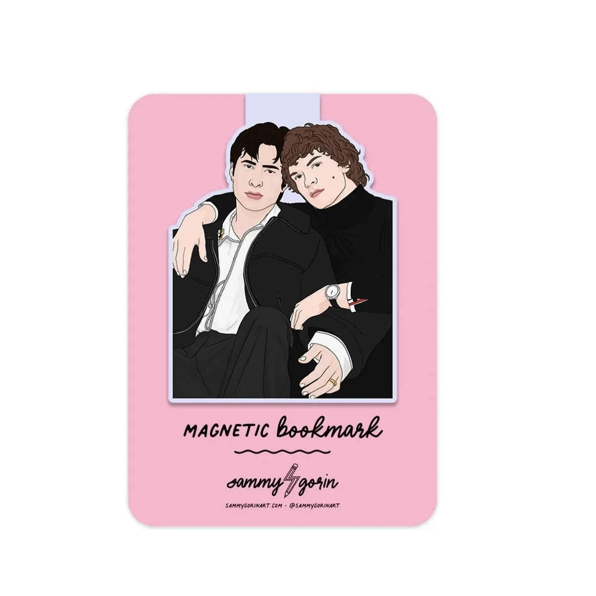 HOLLANOV HEATED RIVALRY MAGNETIC BOOKMARK