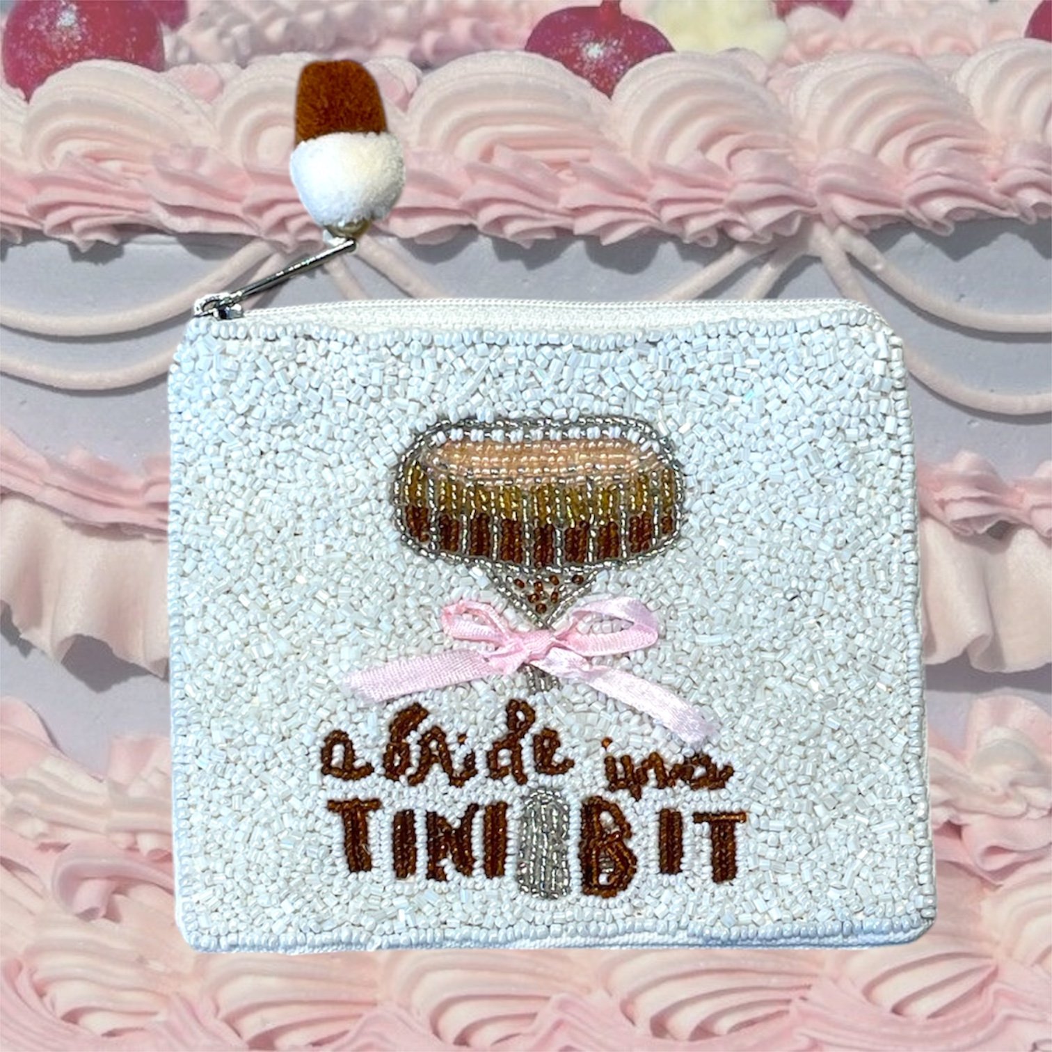 A BRIDE IN A TINI BIT POUCH