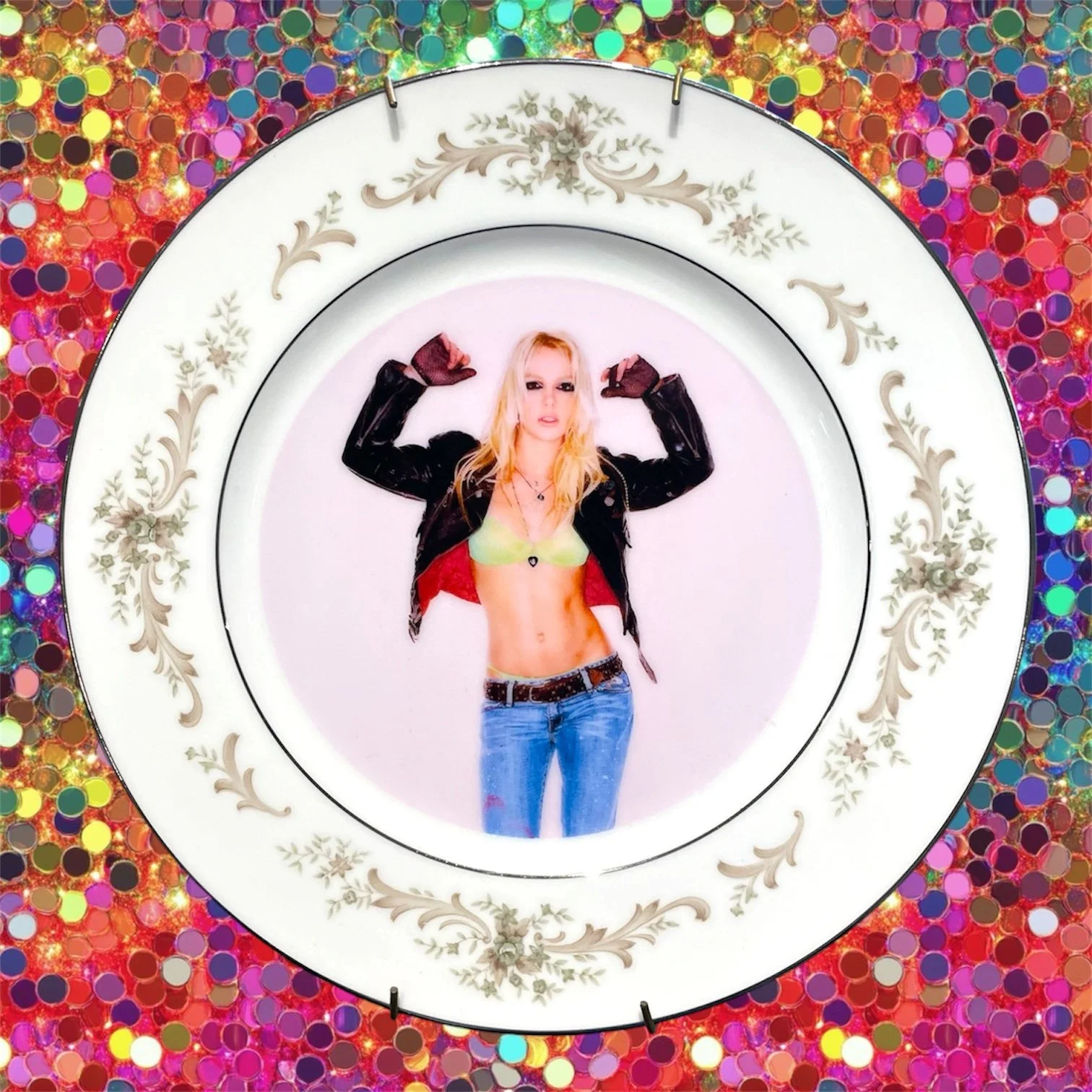BRITNEY SPEARS PLATE