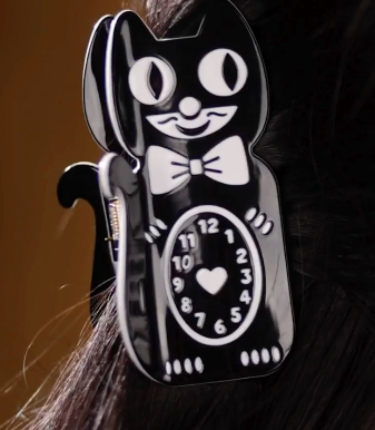 Kit-Cat Klock Hair Claw- Black