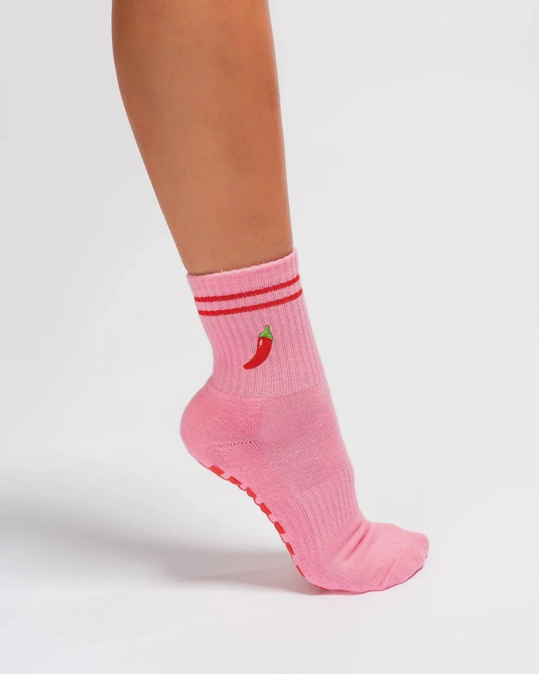 MIAMI CHILI PEPPER GRIP SOCKS