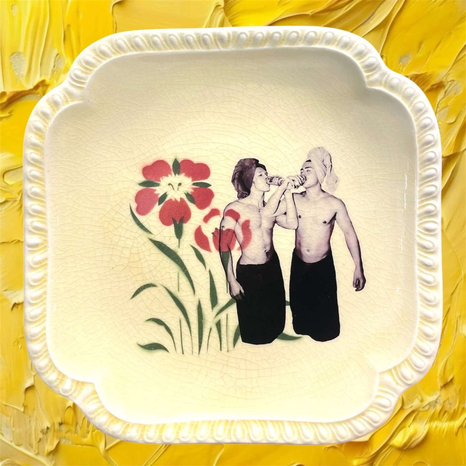 HEATED RIVALRY PLATE