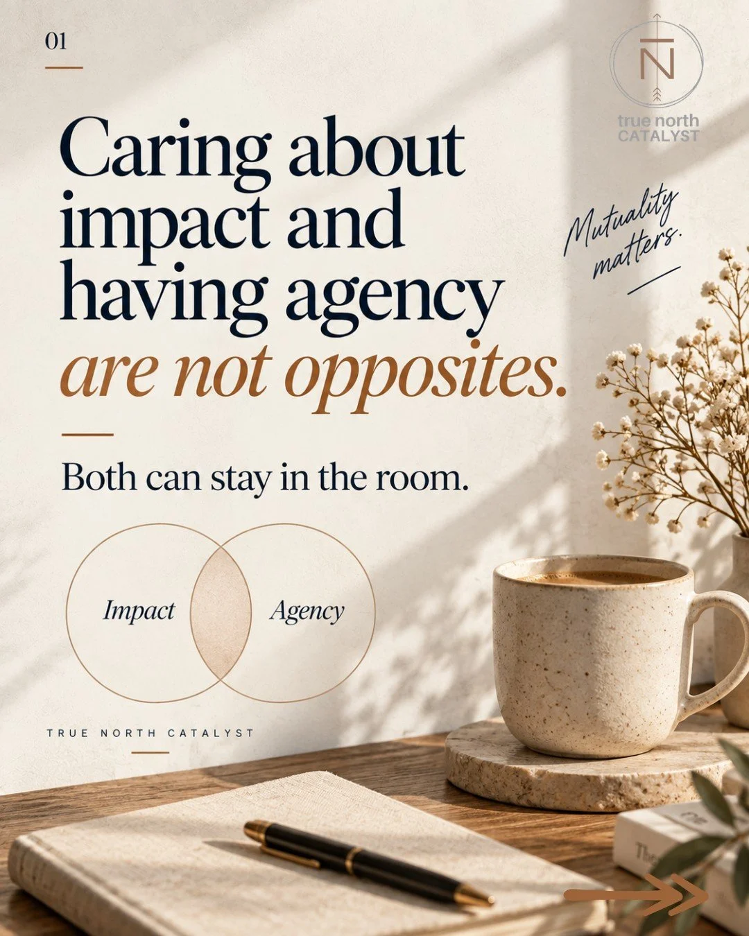 WEEK ONE: PART FIVE

Social media often gives us two terrible options:
Be endlessly accommodating.
Or stop caring what anybody thinks.
There is another way.
Mutuality.
You can care.
Listen.
Adjust.
Repair.
Remain accountable.
And still refuse to make
