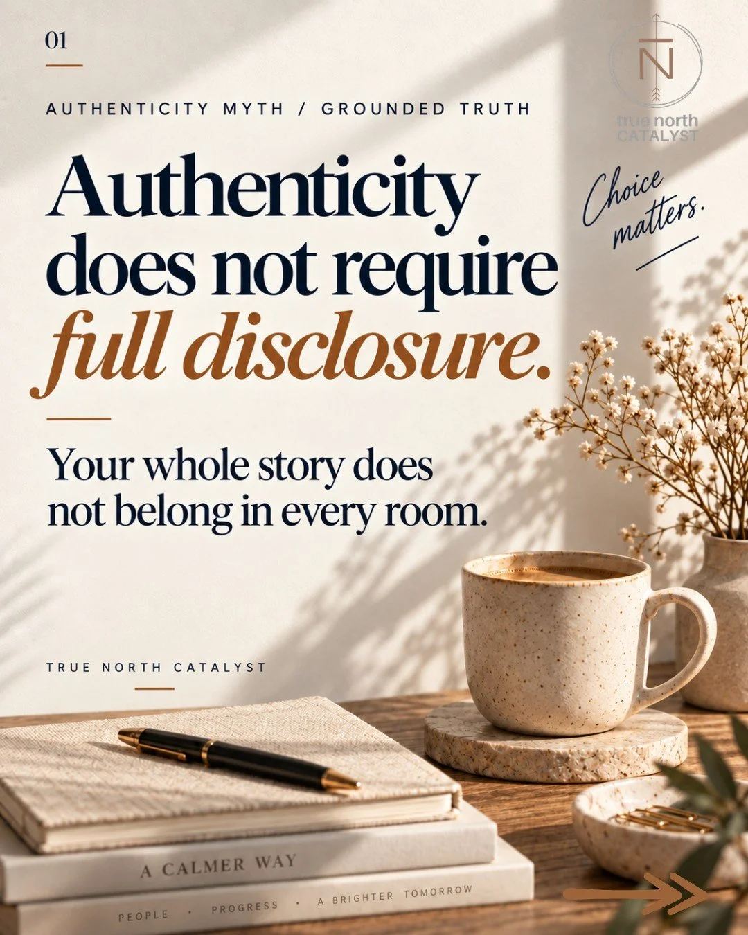 WEEK TWO: PART FIVE

Authenticity has become one of those words that can quietly turn into another demand.
Be transparent.
Be vulnerable.
Tell your story.
Show the transformation.
Come out.
Share the testimony.
But vulnerability without choice is not