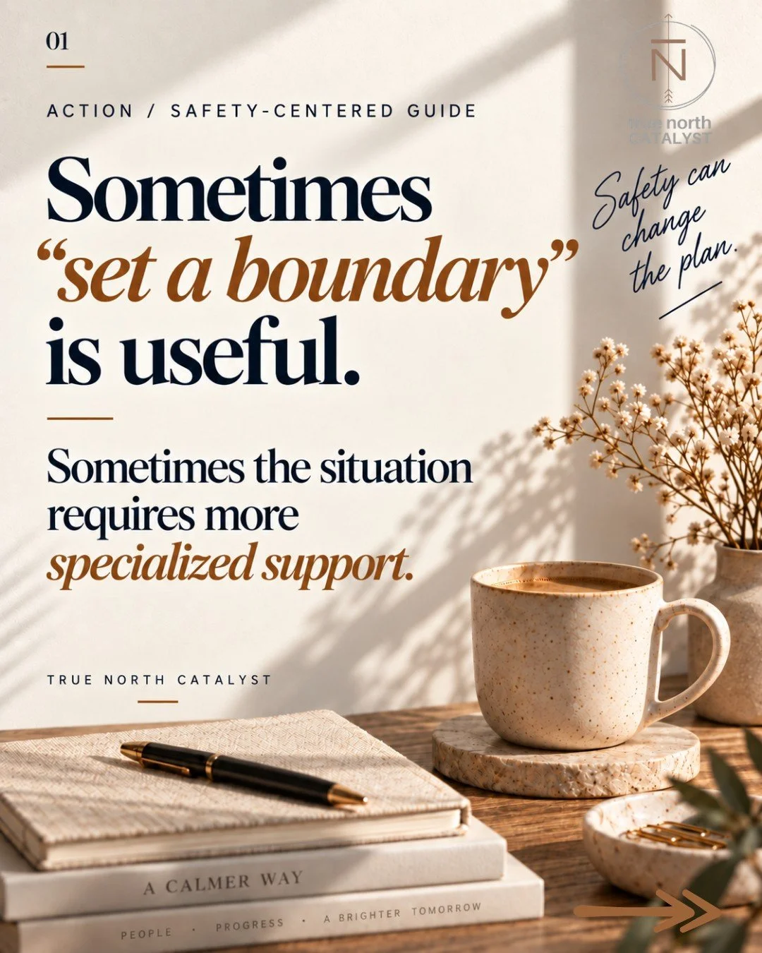 WEEK THREE: PART THREE

Boundary content often assumes that both people have relatively equal freedom to respond.
That assumption does not hold in every relationship.
When there is coercion or danger, the safest next step may be very different from t