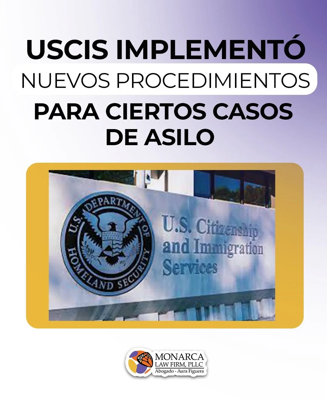 ⚠️ &iexcl;Alerta Migratoria! USCIS cambi&oacute; las reglas del asilo afirmativo: lo que debes saber HOY. 

Si tienes un caso de asilo afirmativo pendiente ante USCIS, presta mucha atenci&oacute;n. A partir del 21 de agosto de 2026, rigen nuevos proc