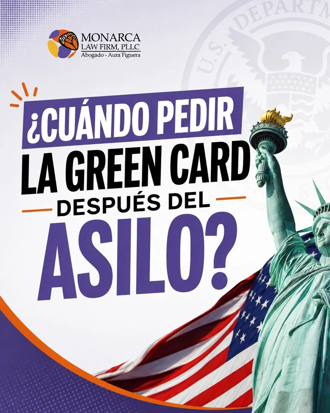 &iquest;Cu&aacute;ndo pedir la Green Card si te aprobaron el asilo? 

Muchos asilados cometen el error de radicar el Formulario I-485 inmediatamente o esperar demasiado por falta de informaci&oacute;n.

📌 3 cosas que debes saber:

Puedes enviar tu s