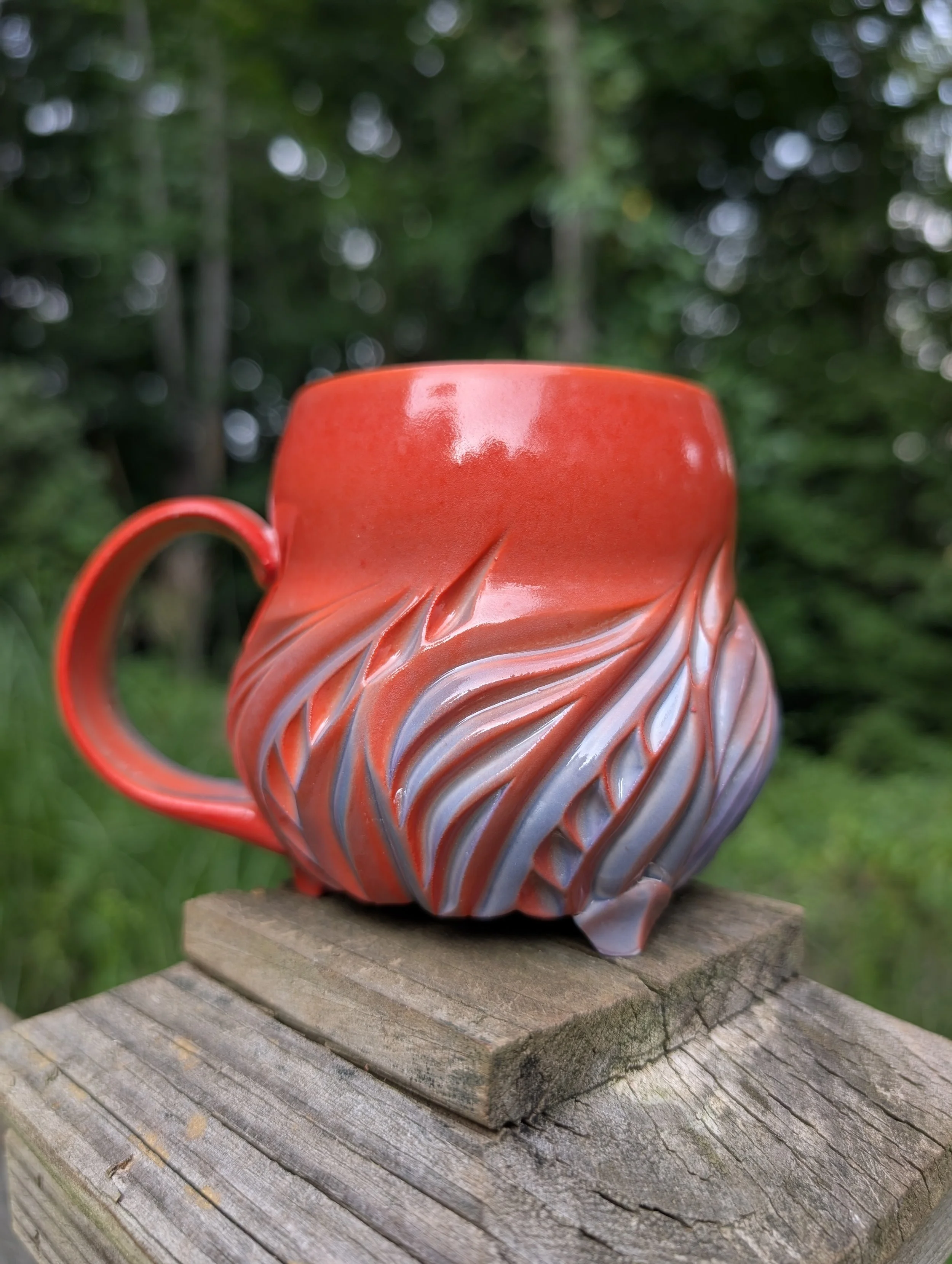 Blood Orange and Lavender Mug -  12 oz