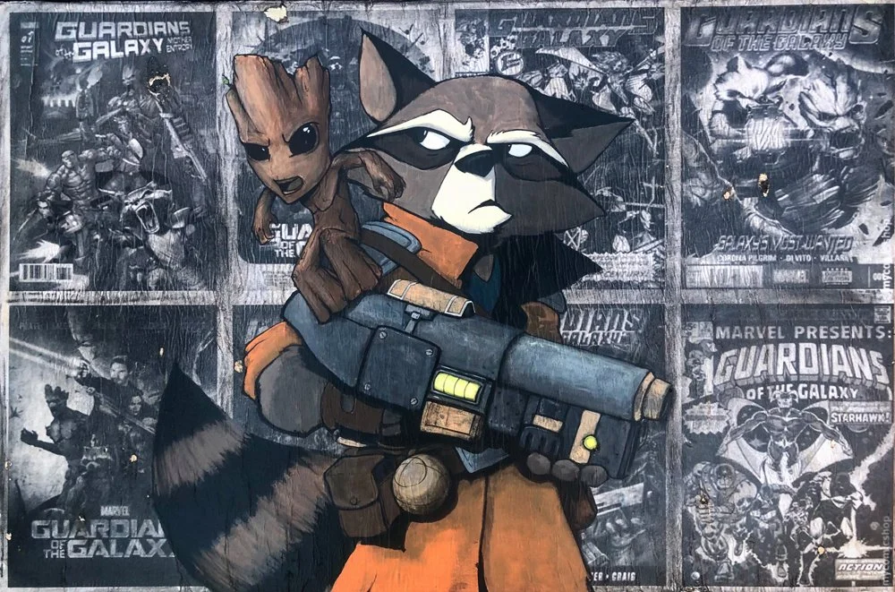 Rocket & Groot Commission 2018