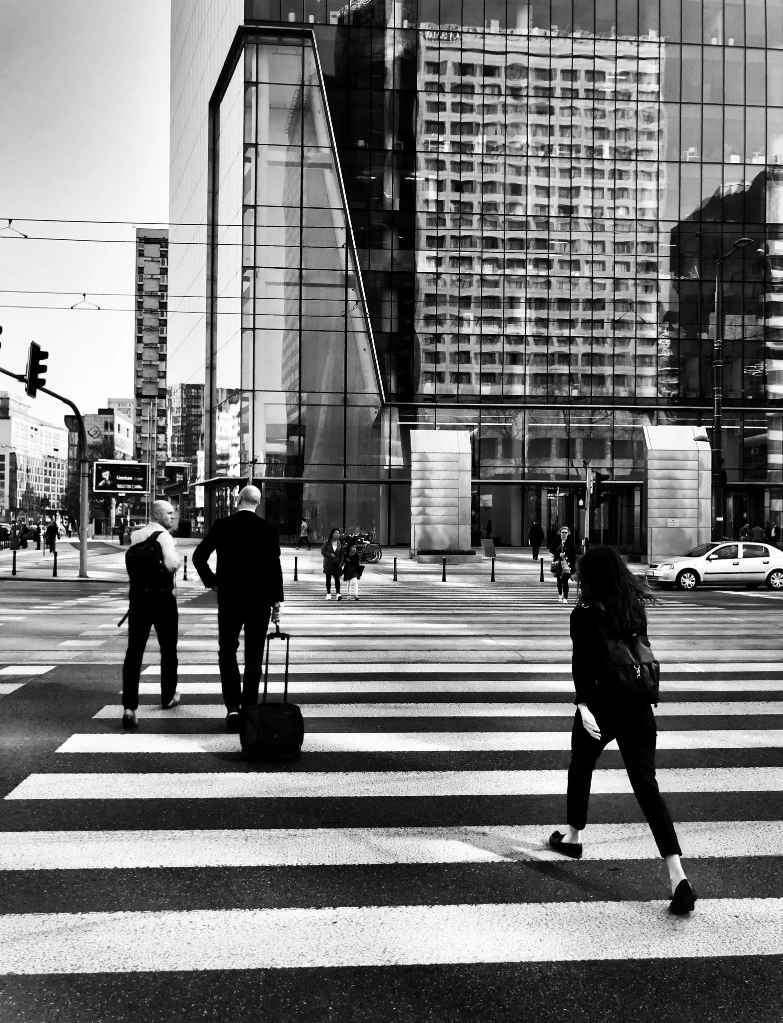 Maja moving in Warsaw