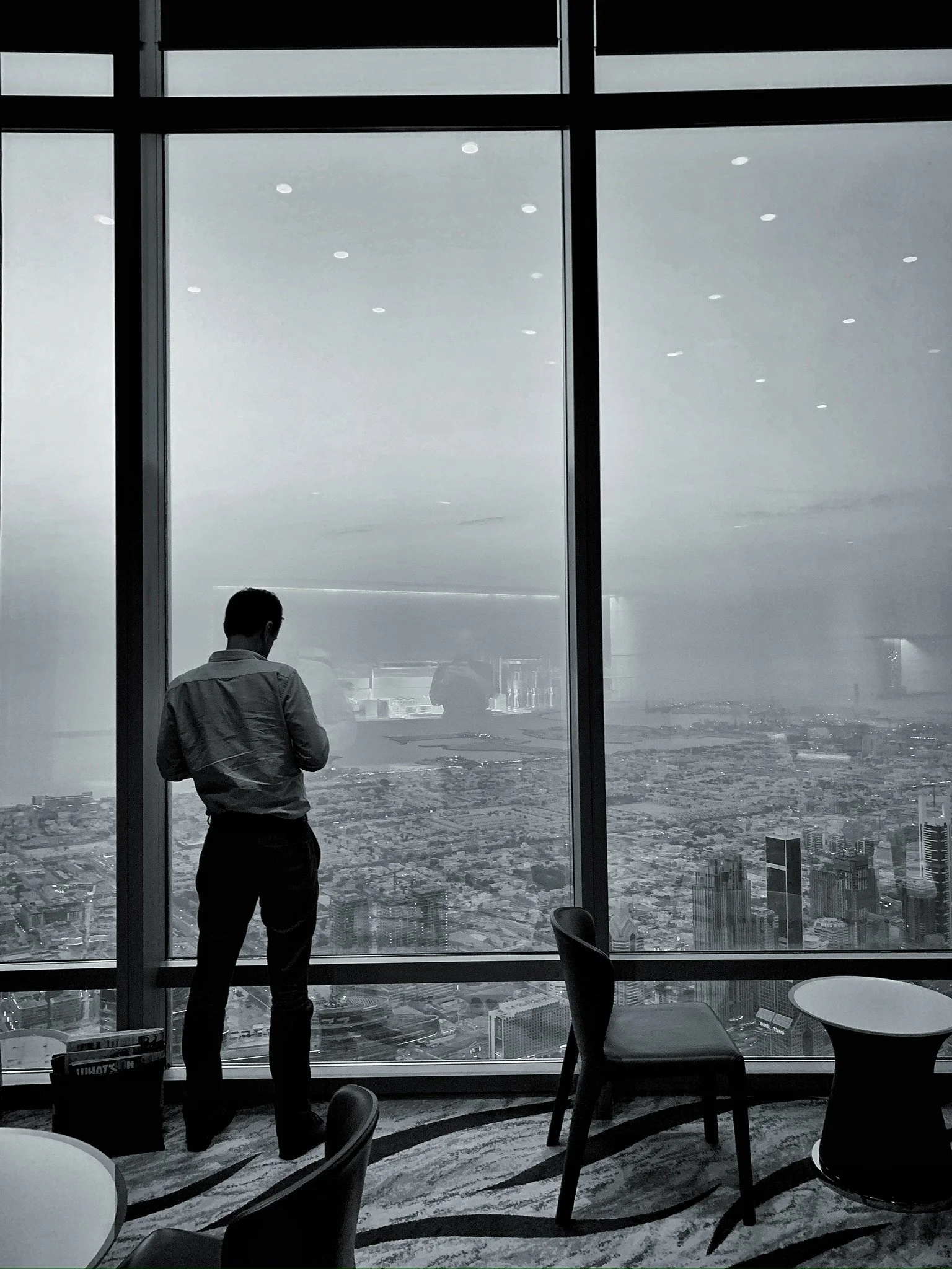 Tom overseeing Dubai