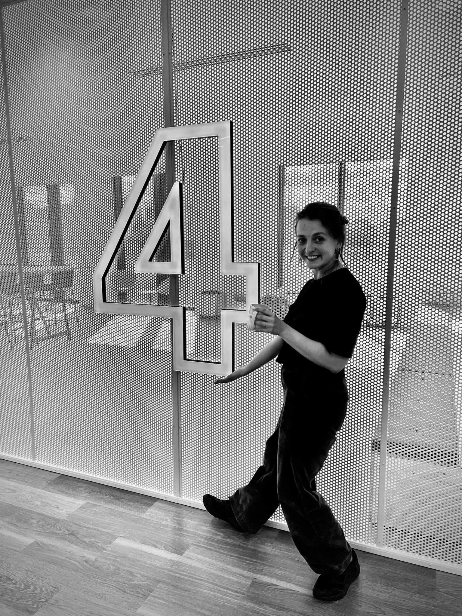 Aurelija flooring it on 4