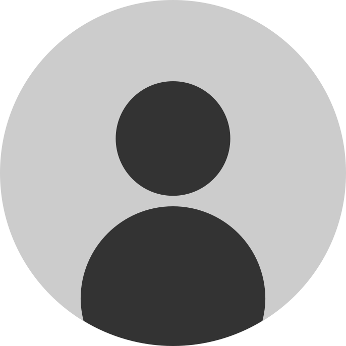 Generic user profile icon with a gray circular background and a simple, black silhouette of a person.