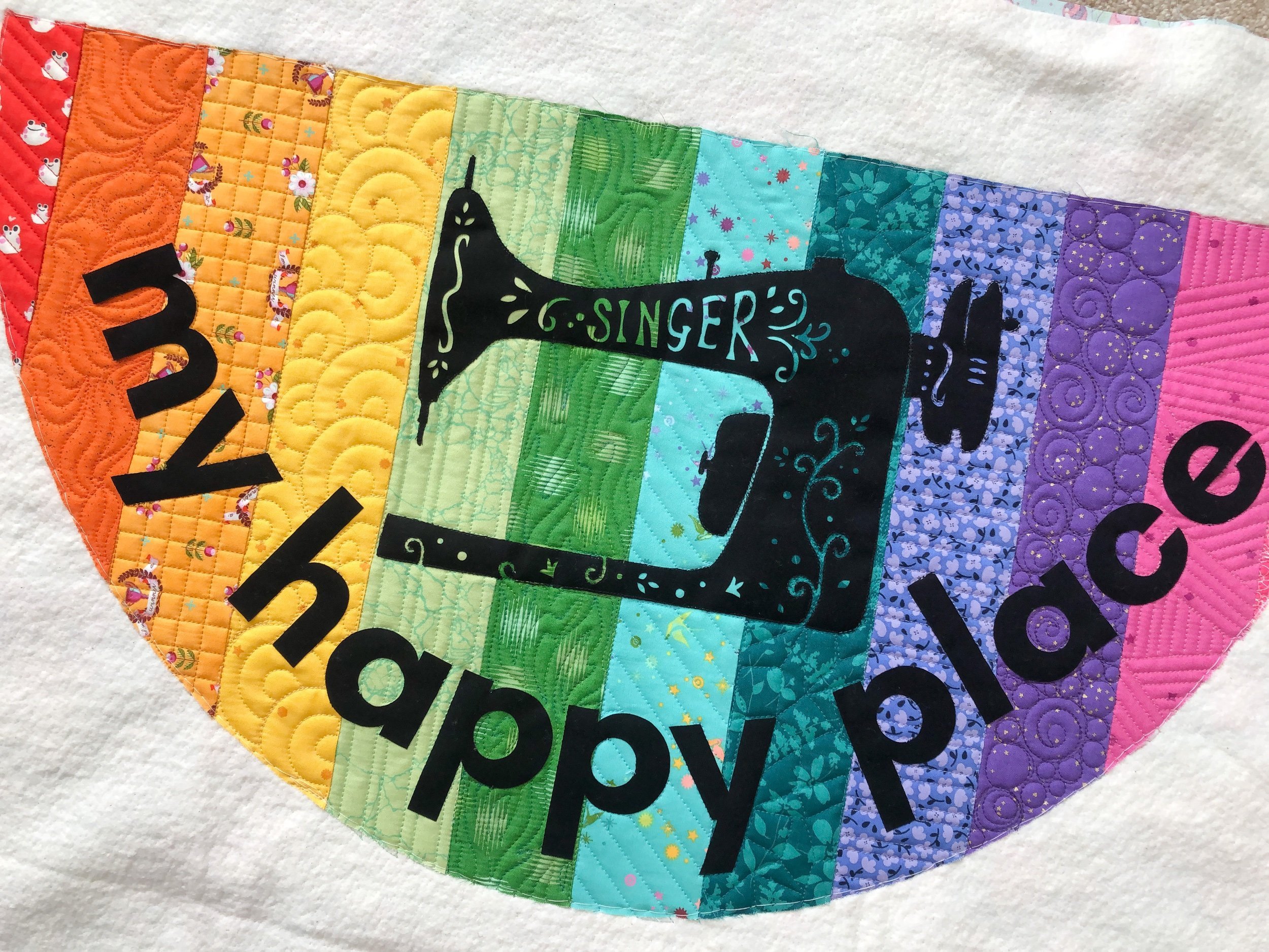 • Madi’s My Happy Place Mini Quilt •