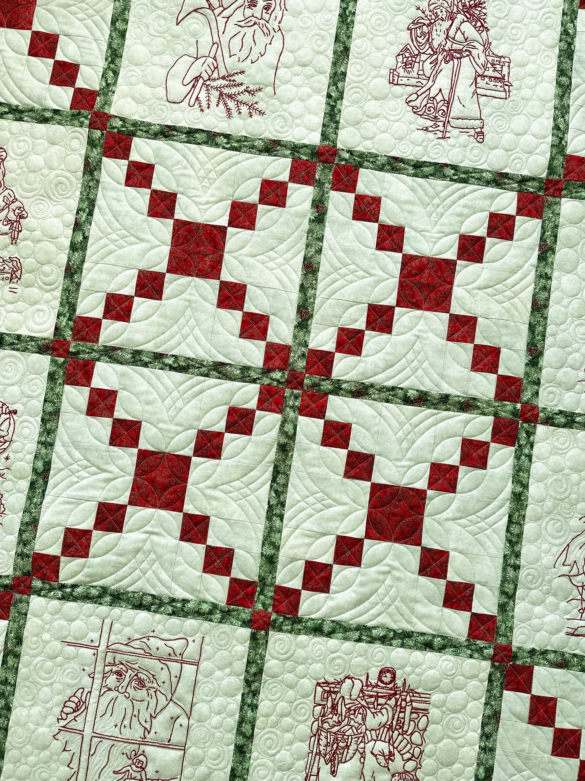 Kathy’s Santa Quilt