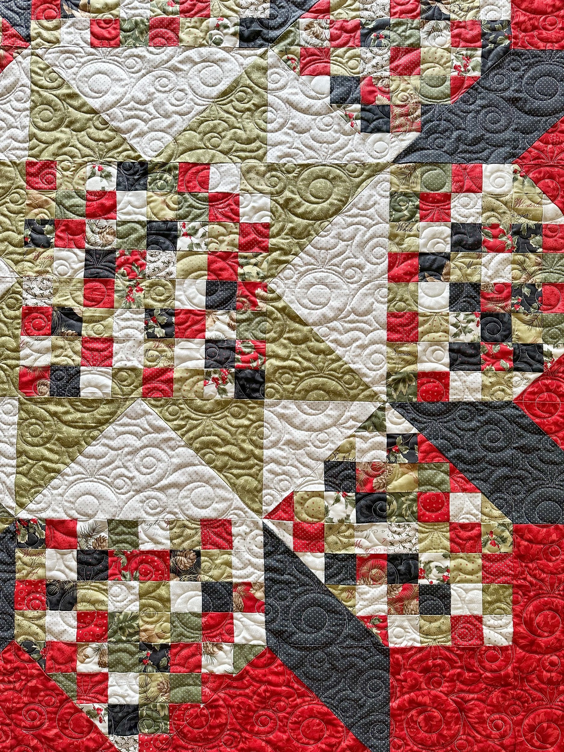 Megan’s Patchwork Swoon quilt