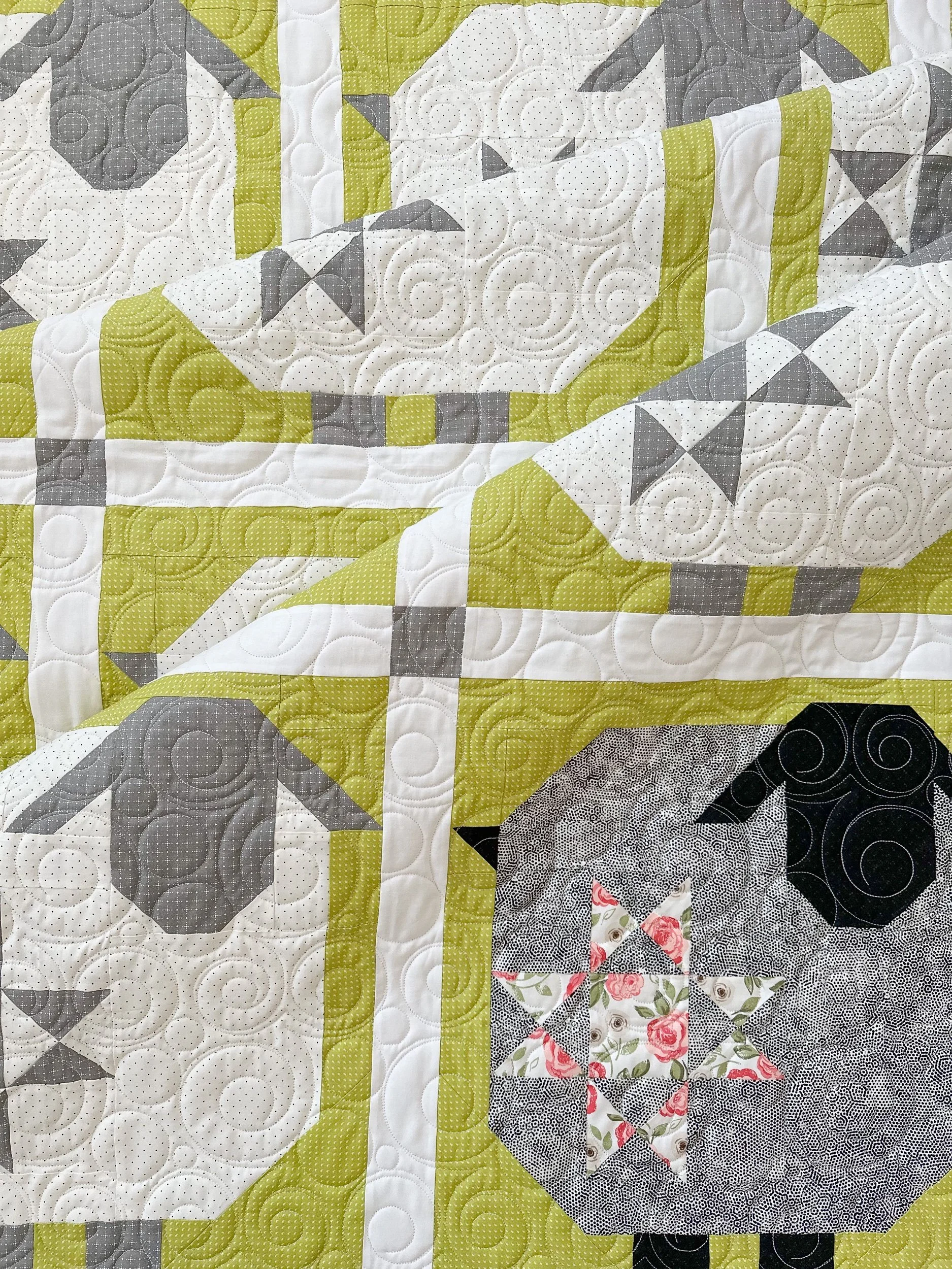Kim’s Wooly Stars Quilt
