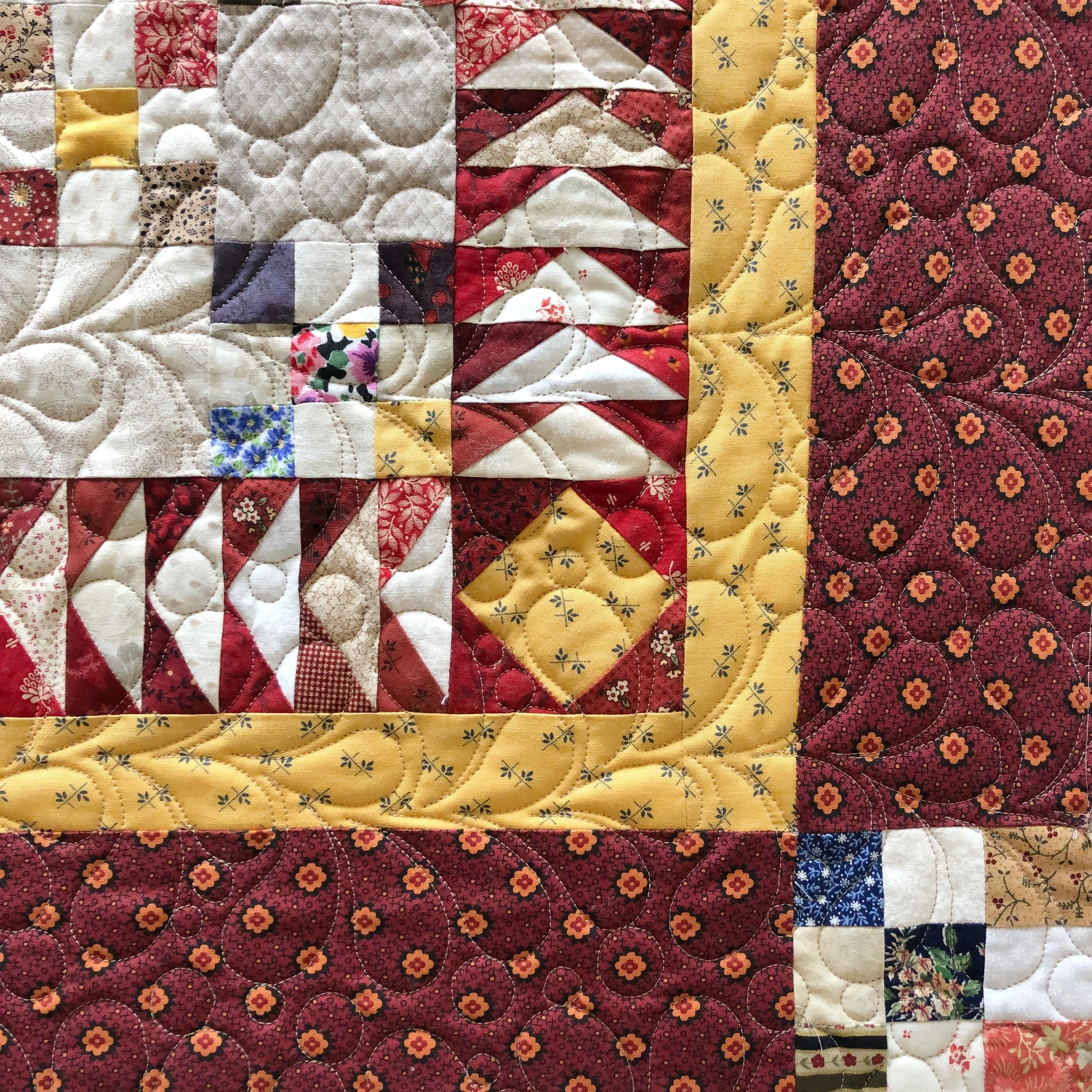Ineke’s stunning Get Together quilt