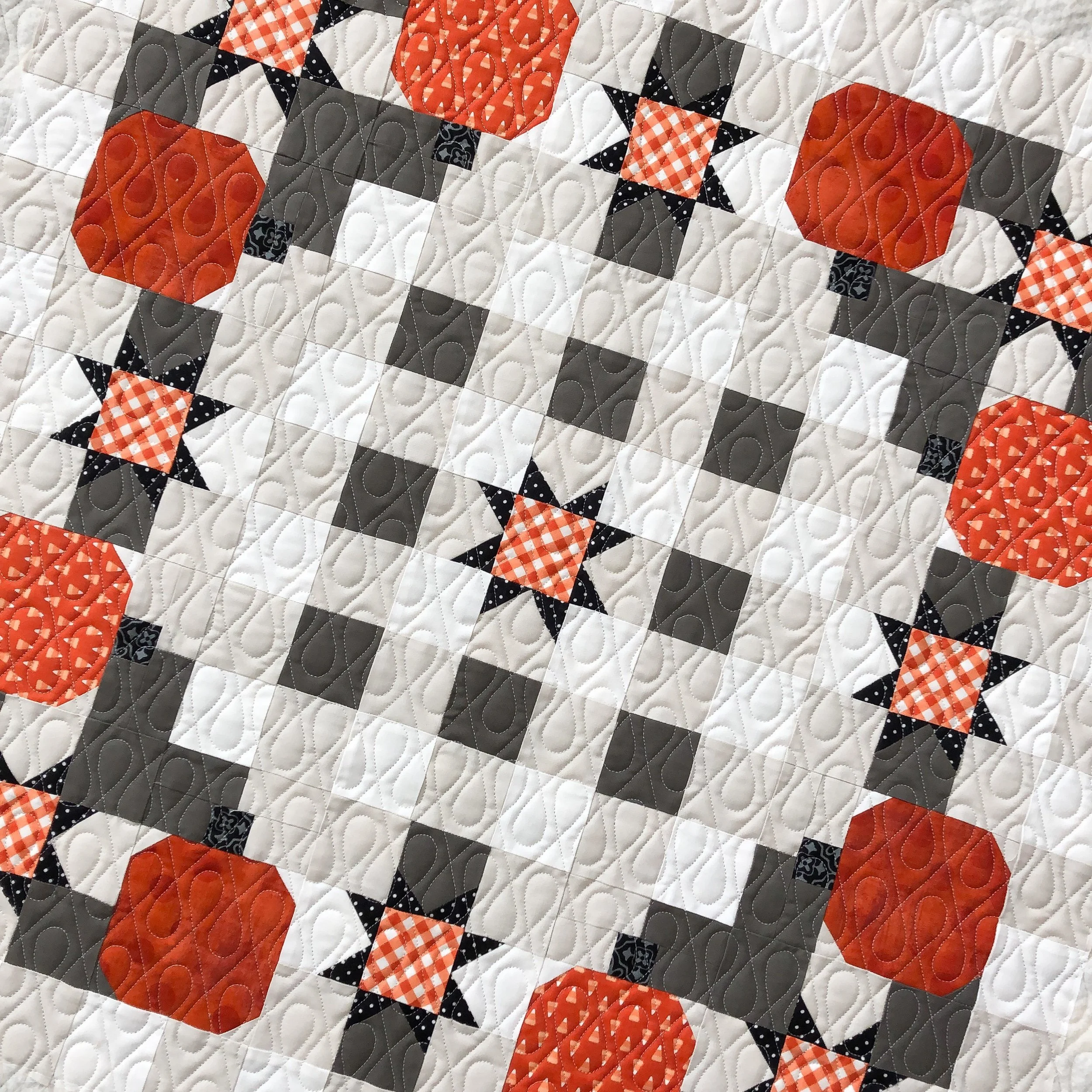 Laurie’s Buffalo Check Table Topper • Fall