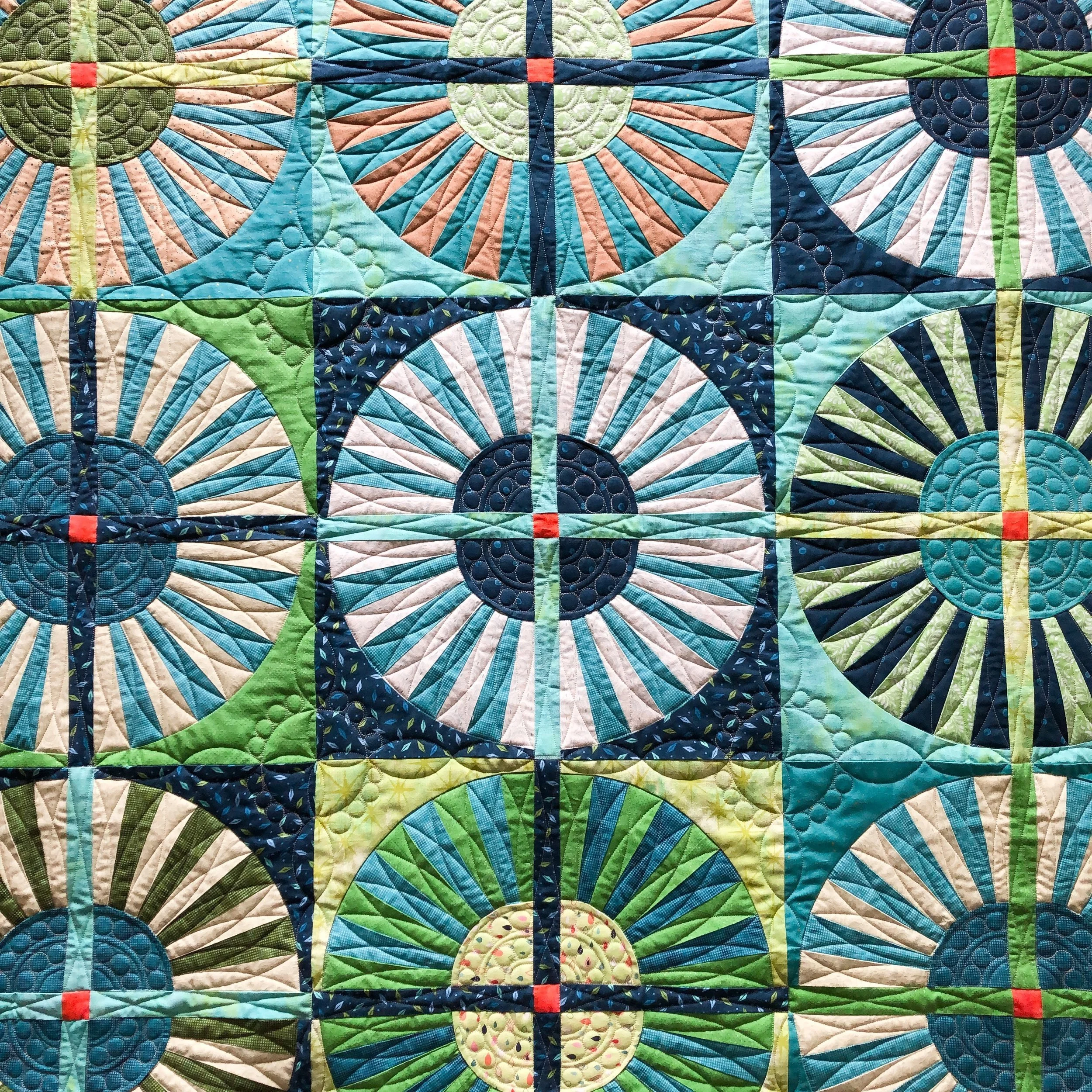 Julie’s Wagon Wheel Quilt