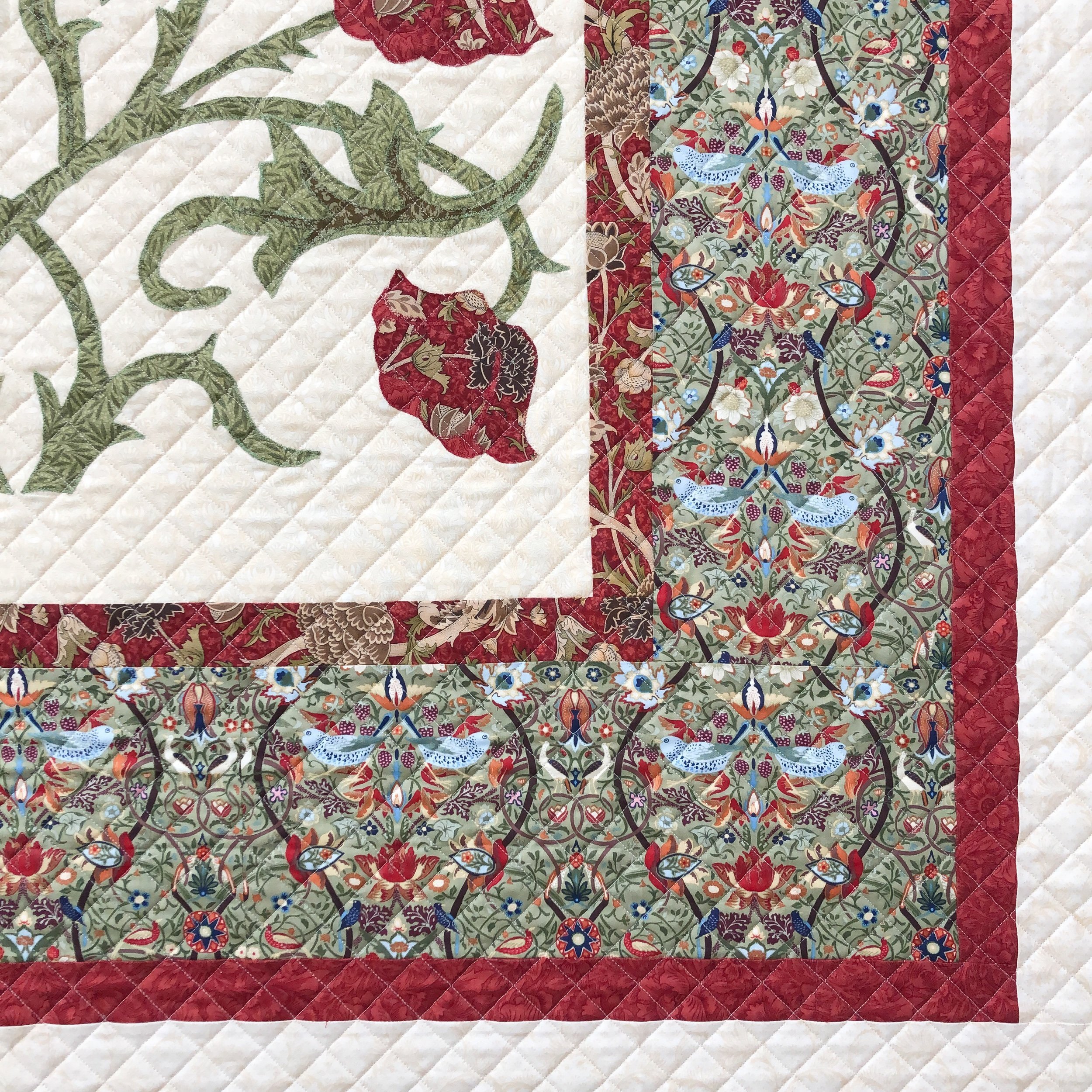 Susan’s “William Morris and Friends” Quilt