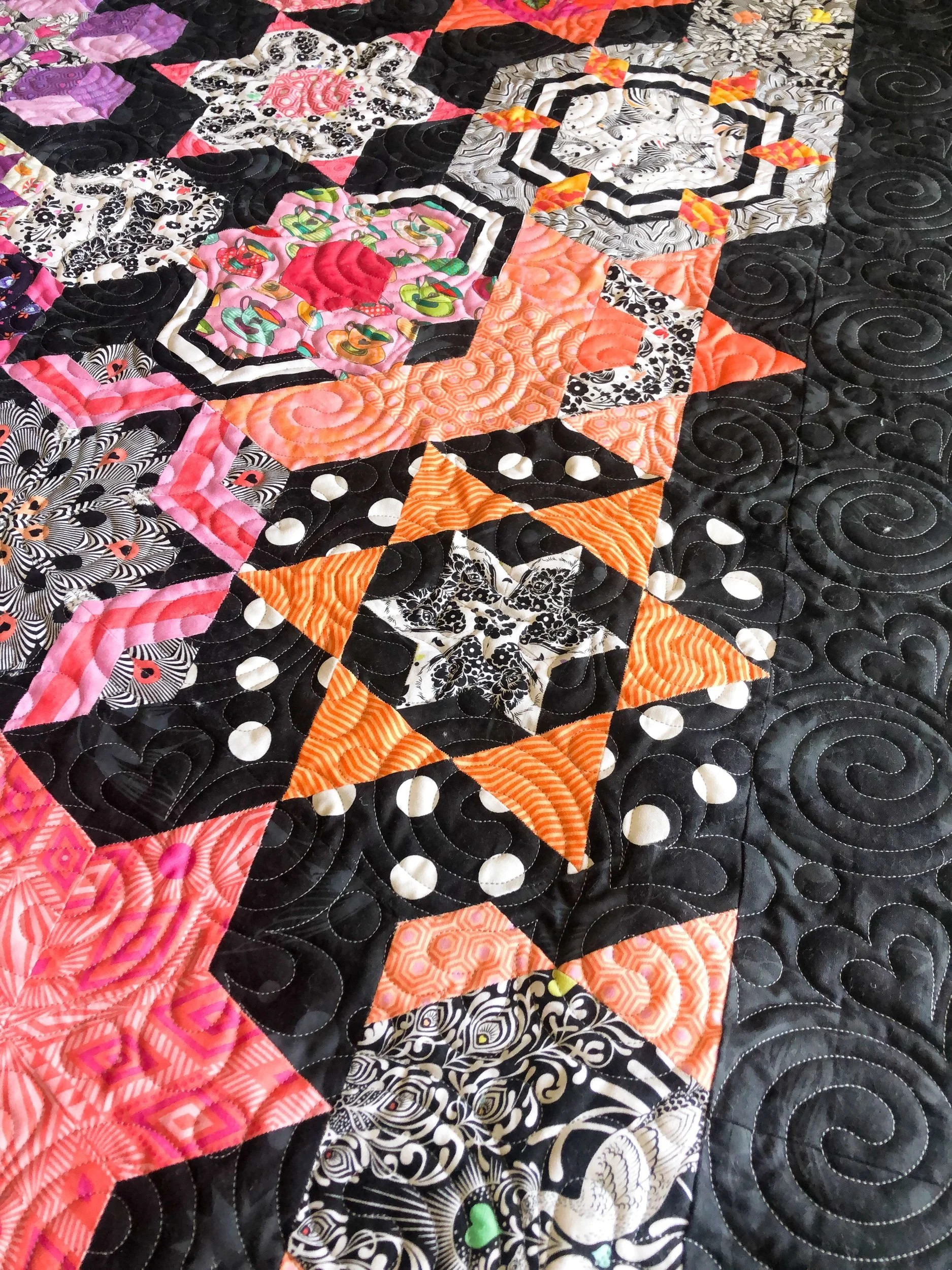 Beth’s amazing Smitten Quilt