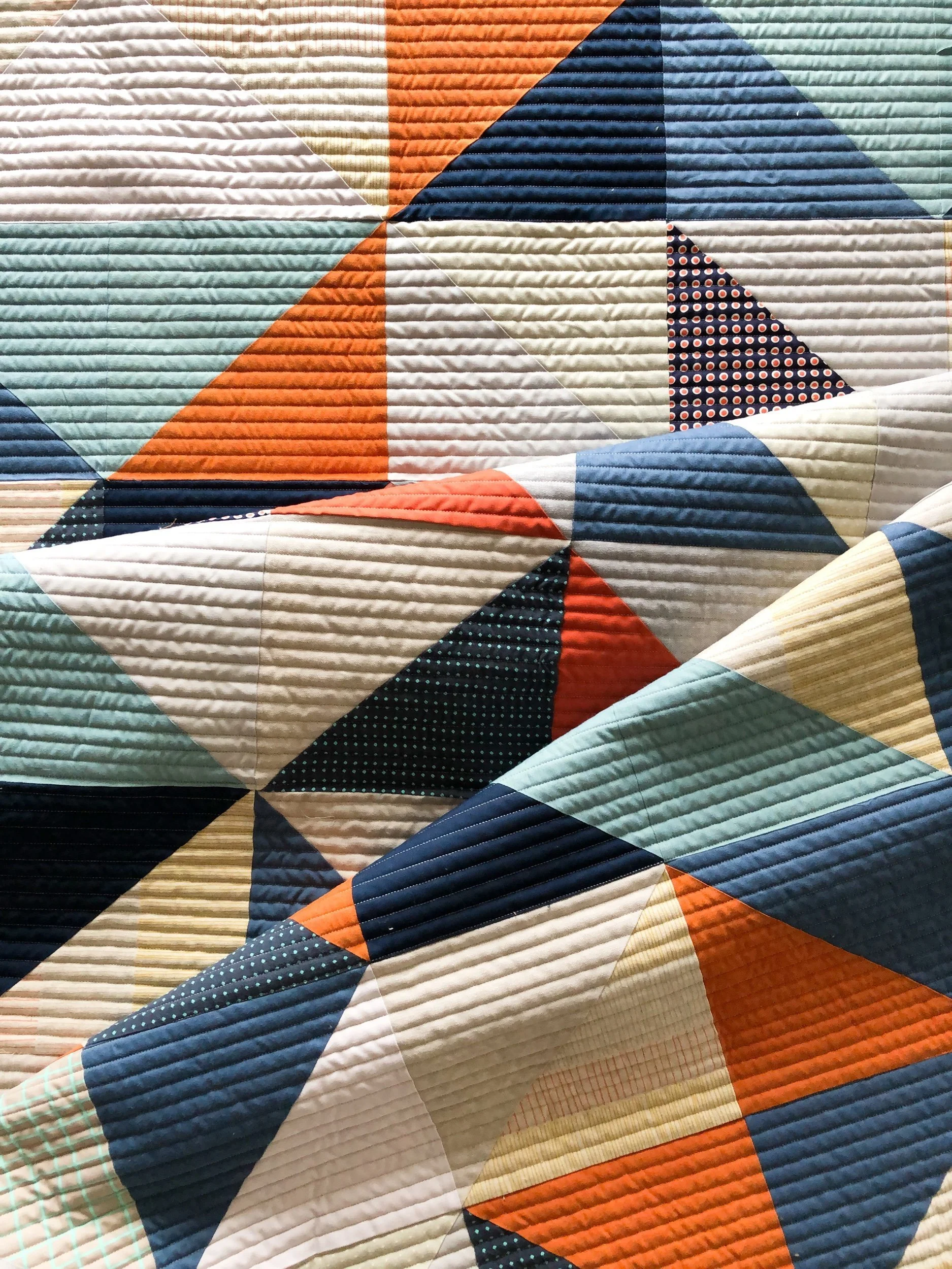 Abby’s Half Square Triangle Quilts