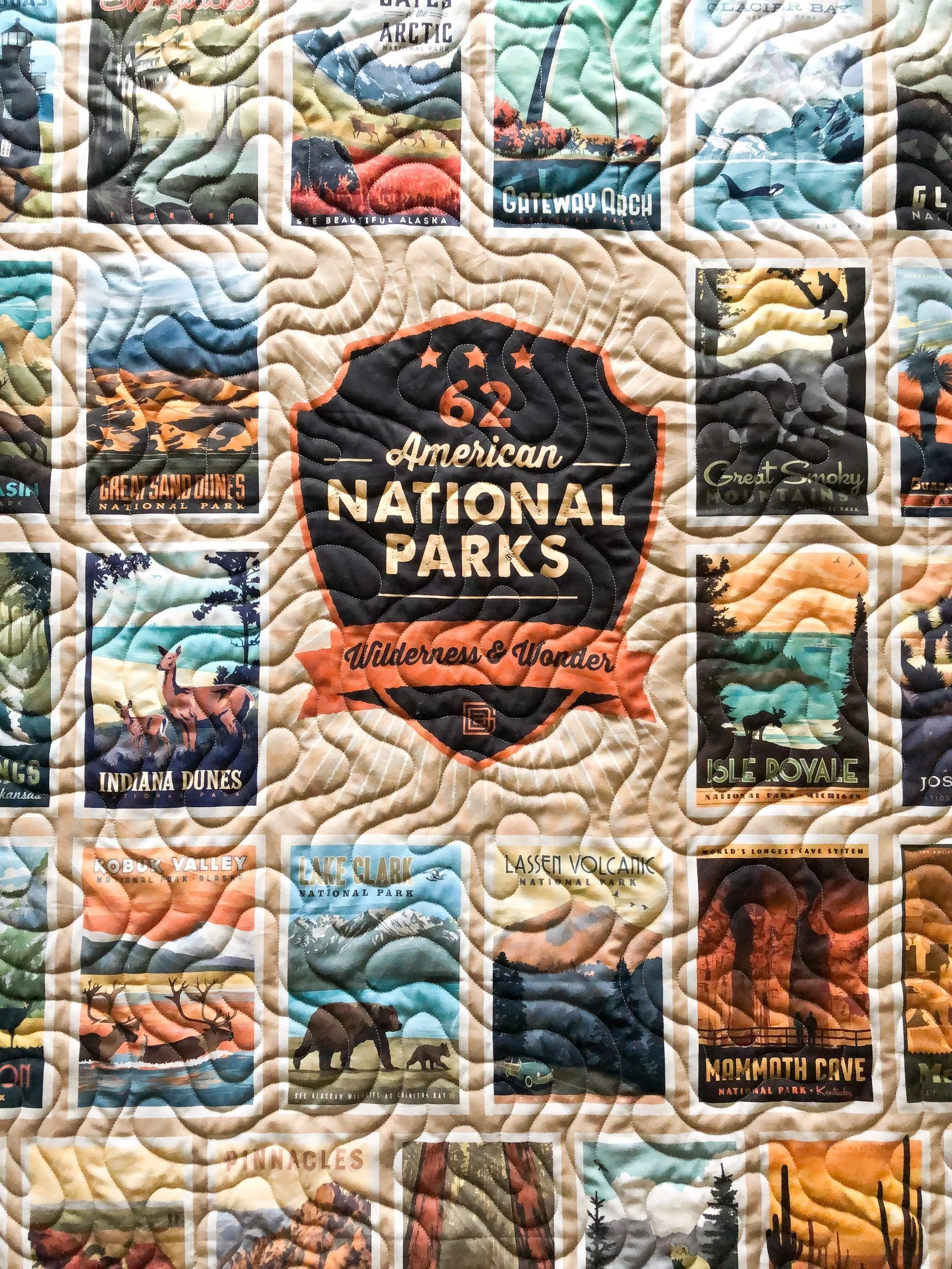Lisa’s National Parks Quilt