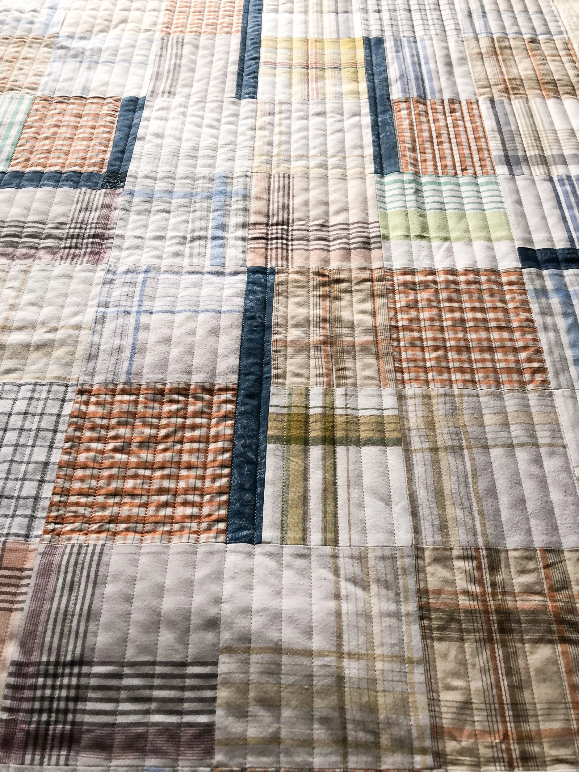 Linda’s Patchwork Memory Quilt