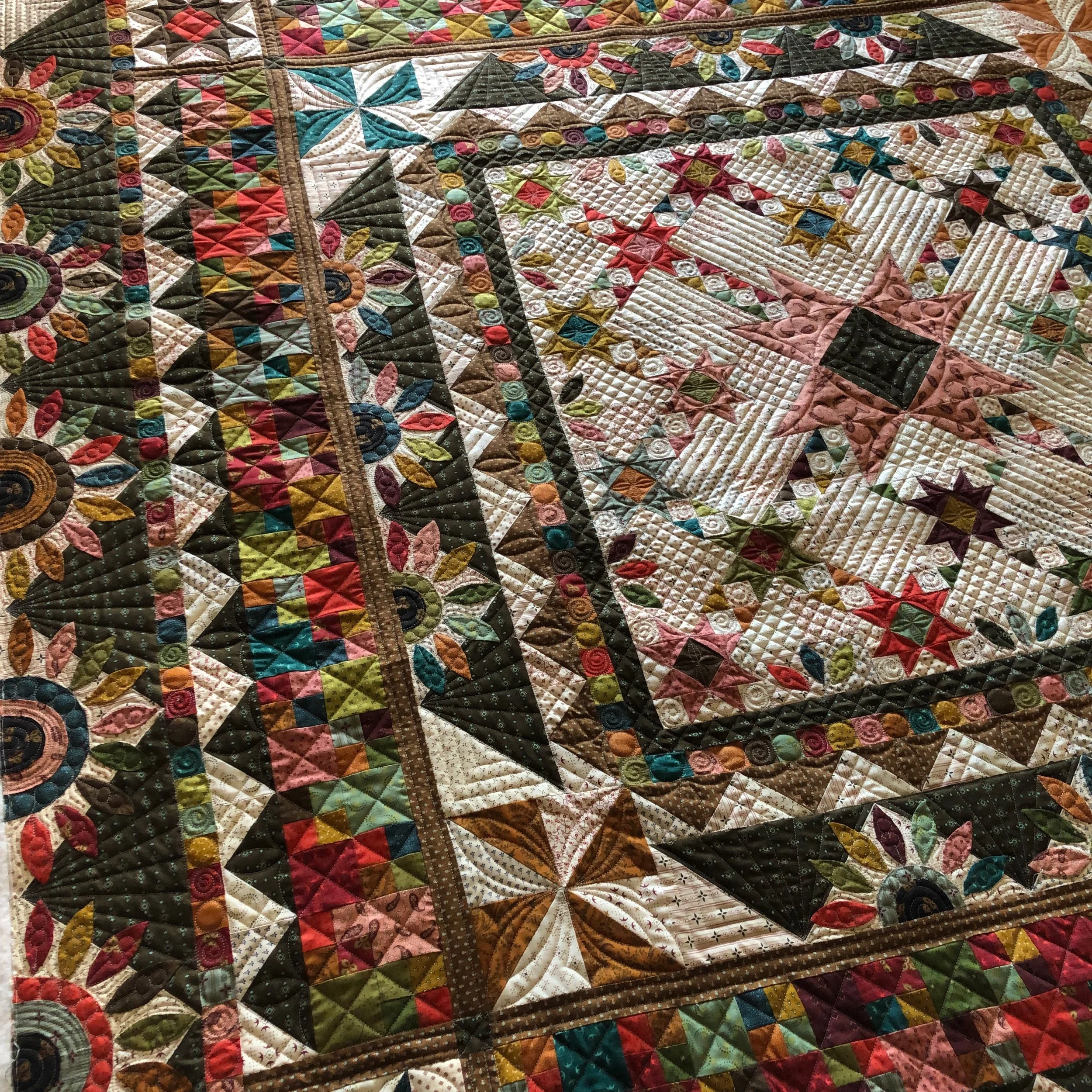 Kristan's Esther's Bloomers Quilt