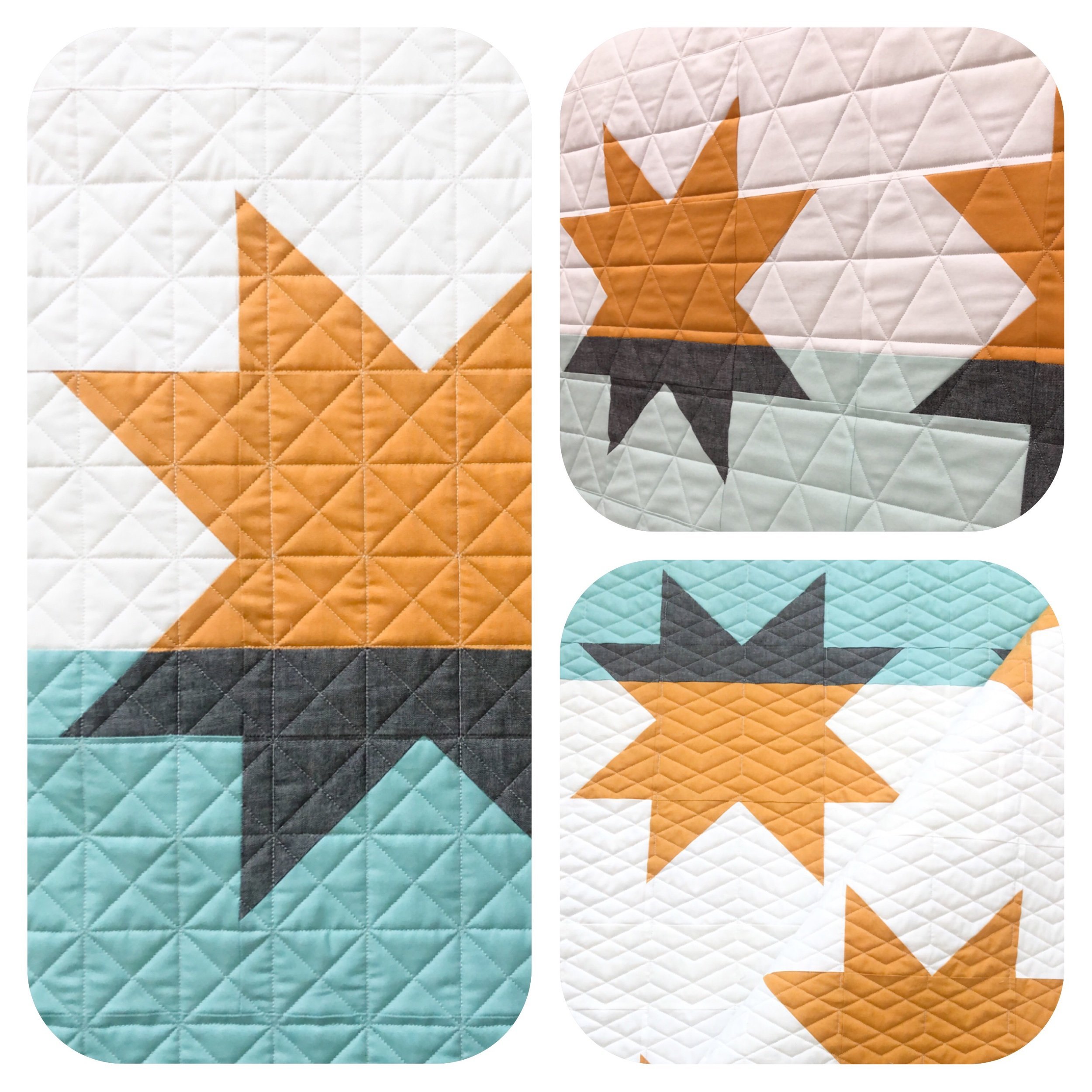 4 Quilts • 1 Pattern • 4 Designs