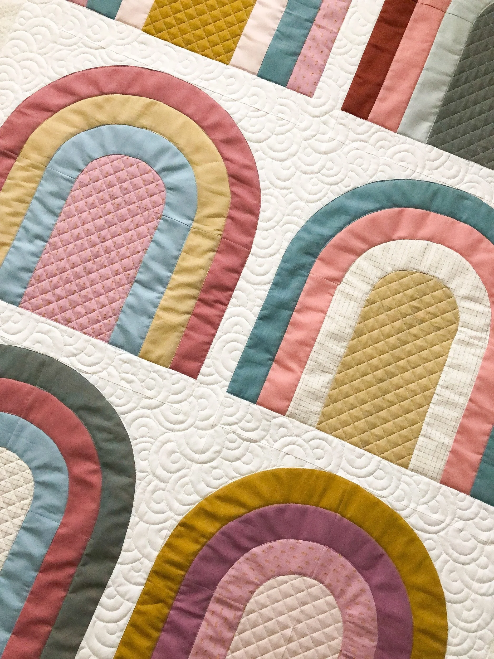 Lisa’s “After the Rain” quilt