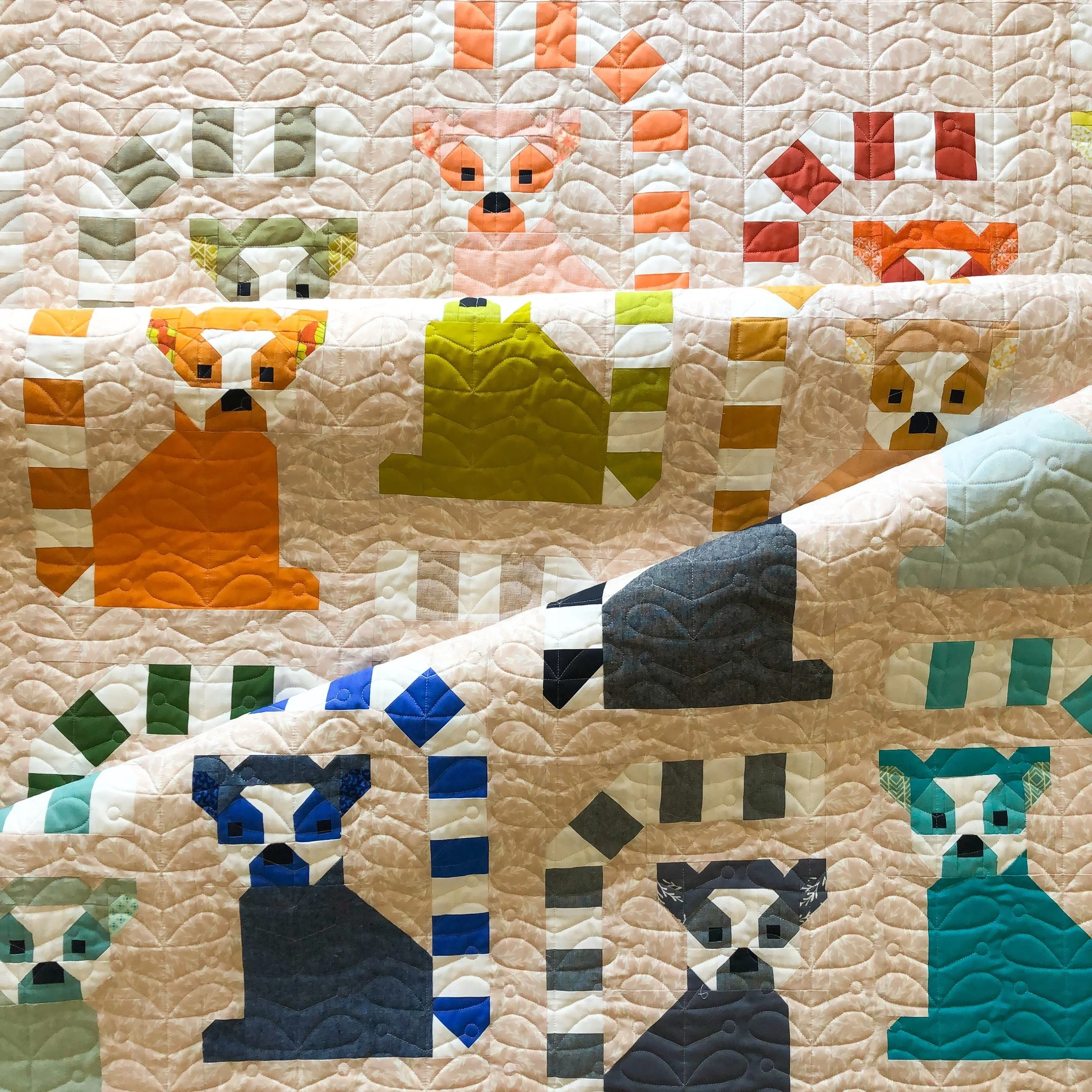Sherry’s “Lana Lemur” Quilt