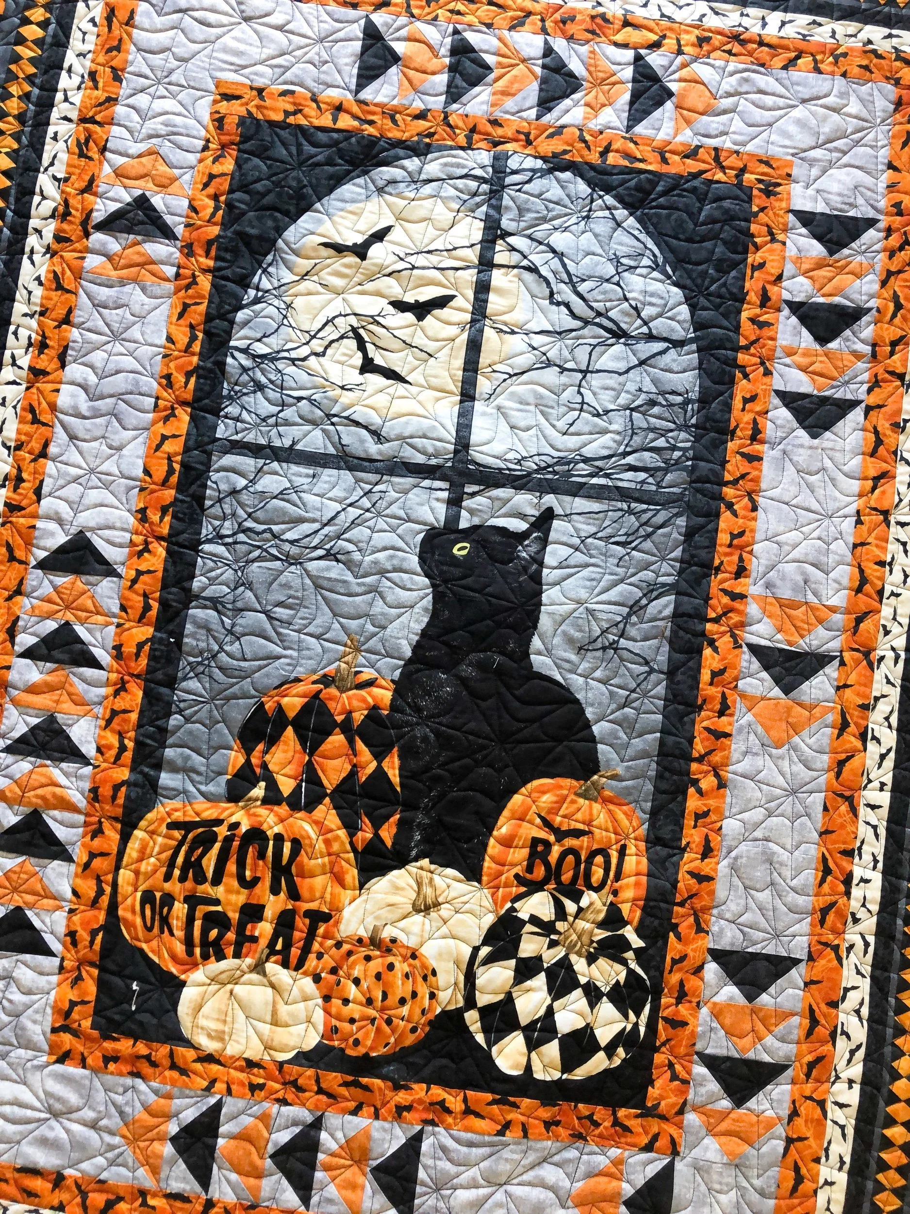 Kathy’s Halloween quilt