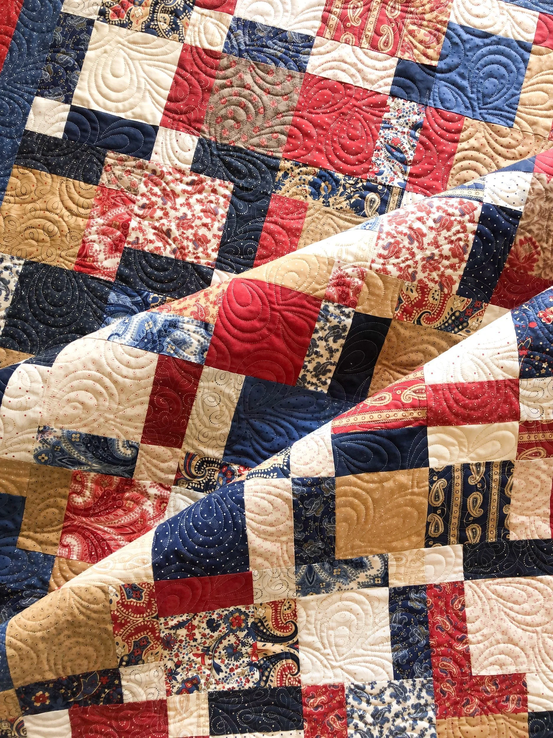 Karla’s Disappearing 9 Patch Quilt