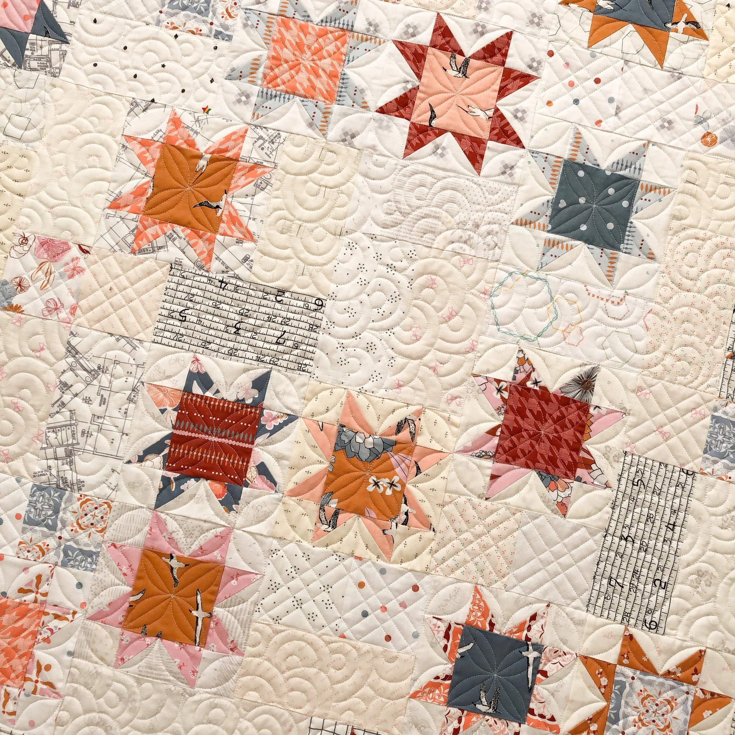 Corinne’s Stargazers Quilt