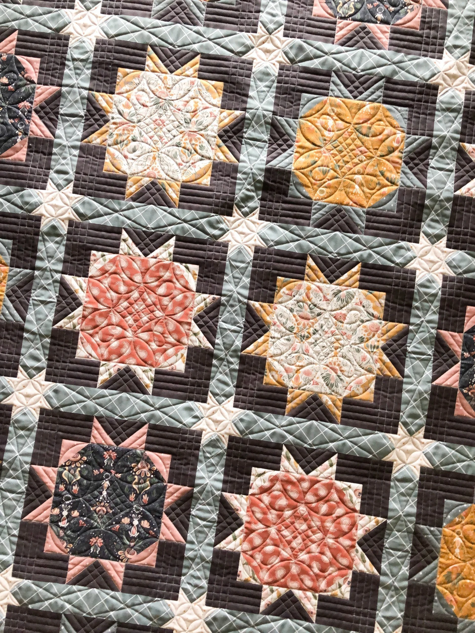 Corinne Wells • Eclipse quilt