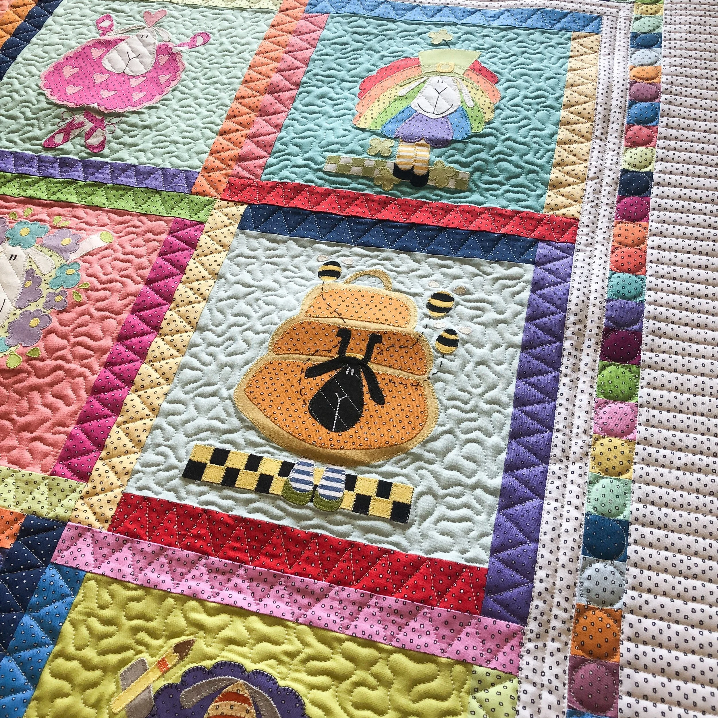 Sherry’s Ewe Troupe Quilt