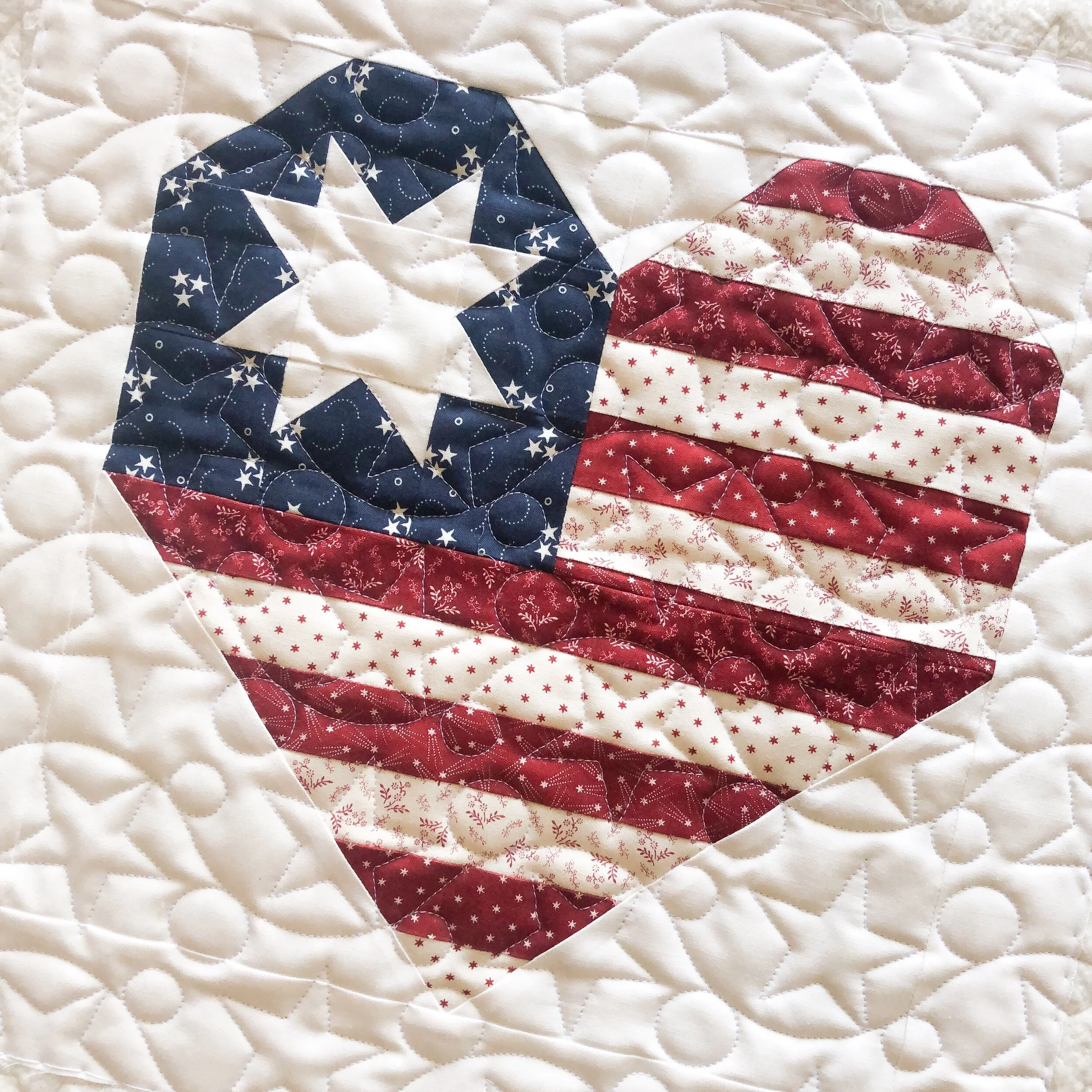 I ♡︎ America Pillow + Fort Design