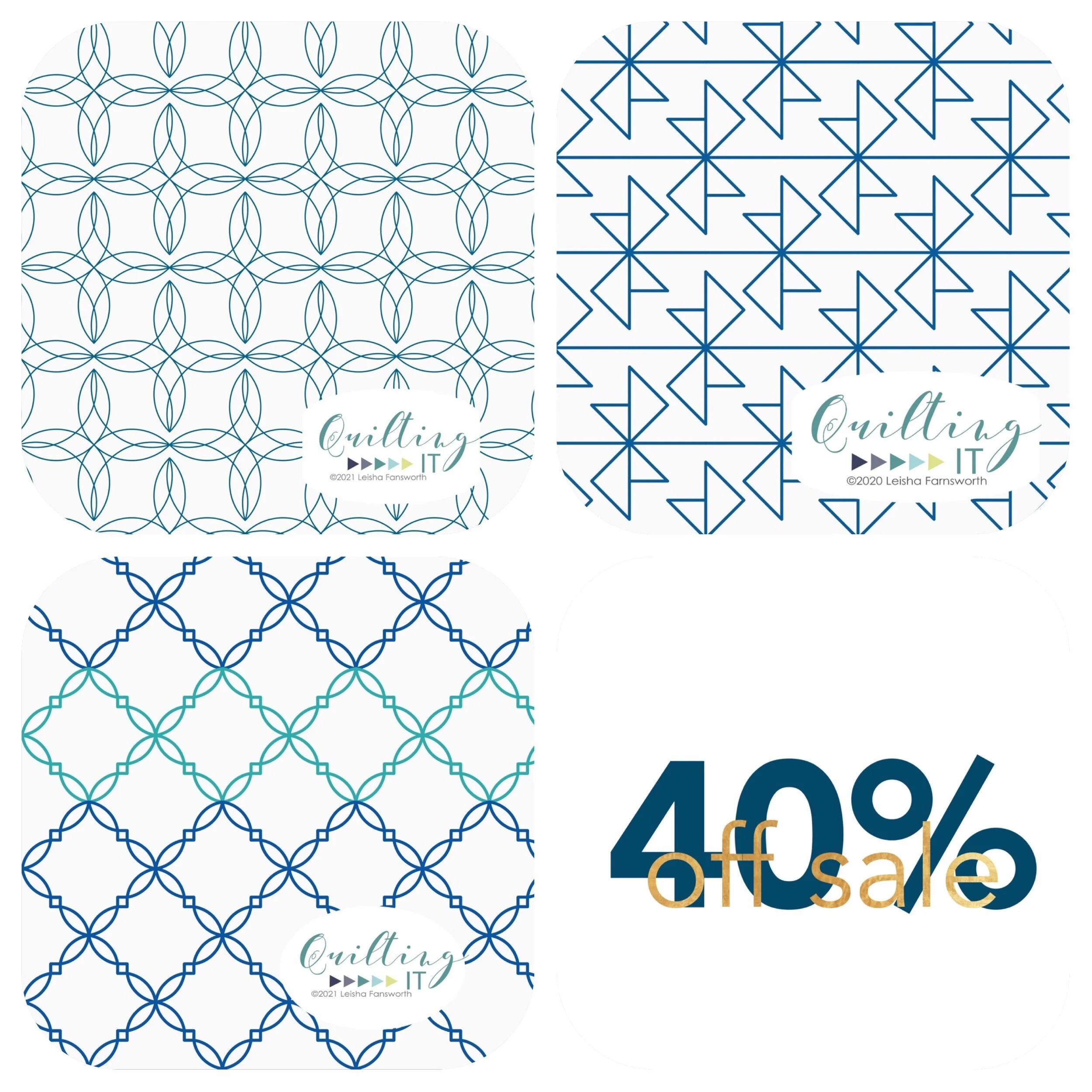 40% off All Digital Quilting Designs