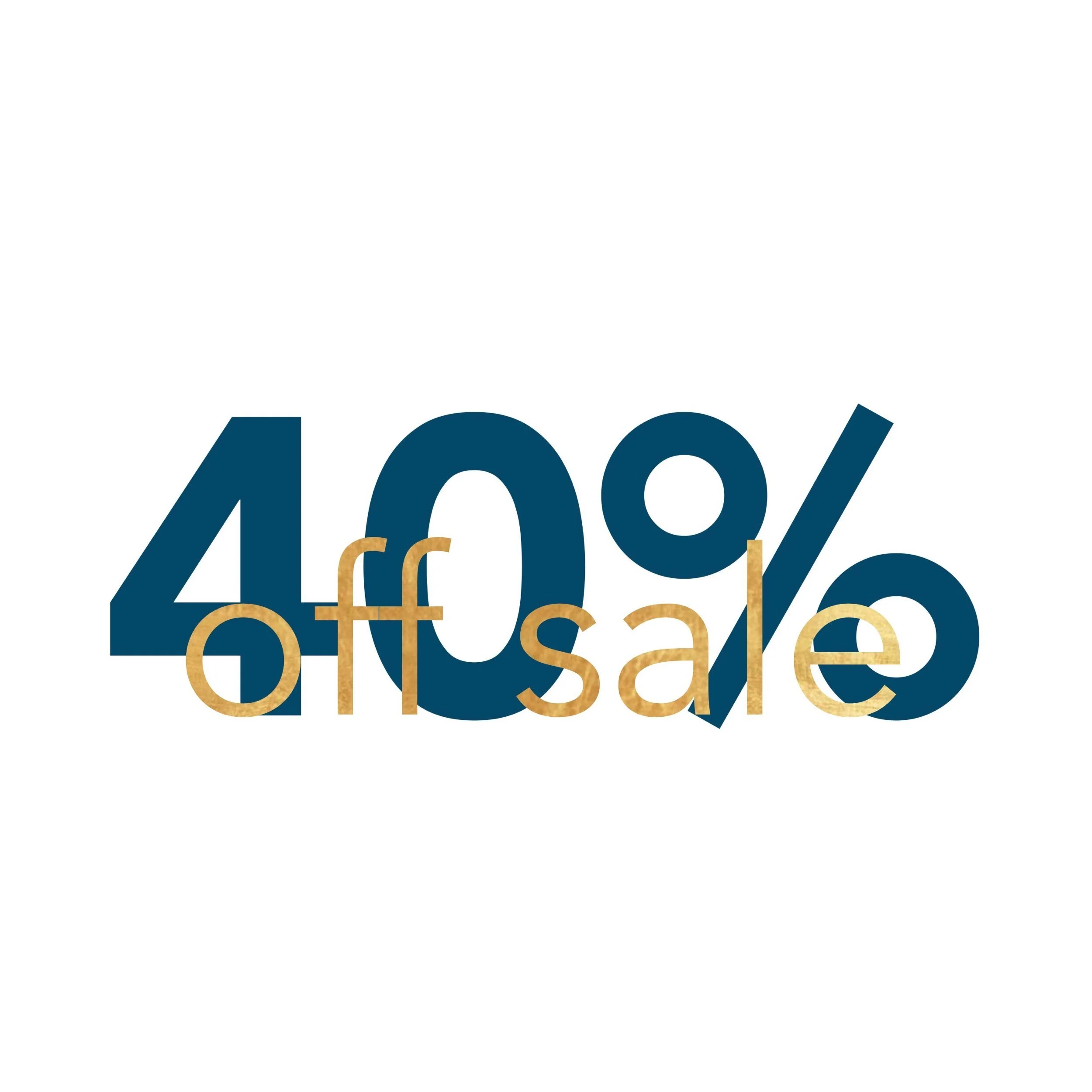40% off Sale!