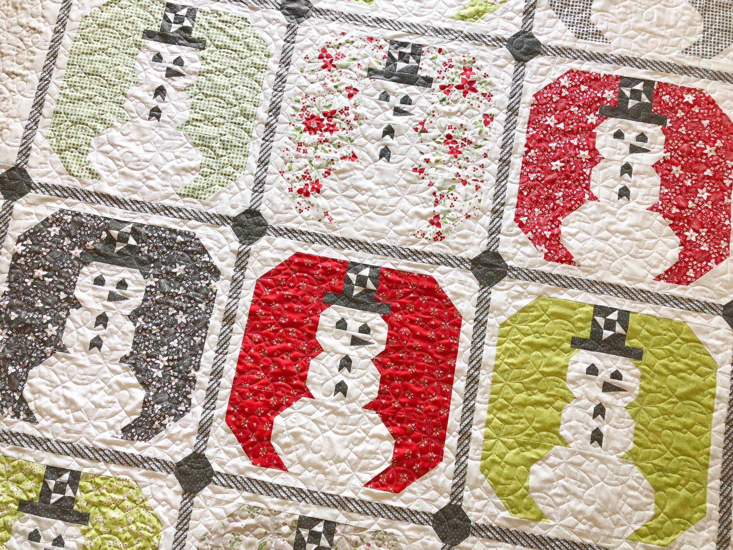 Sherry’s Snowy Quilt