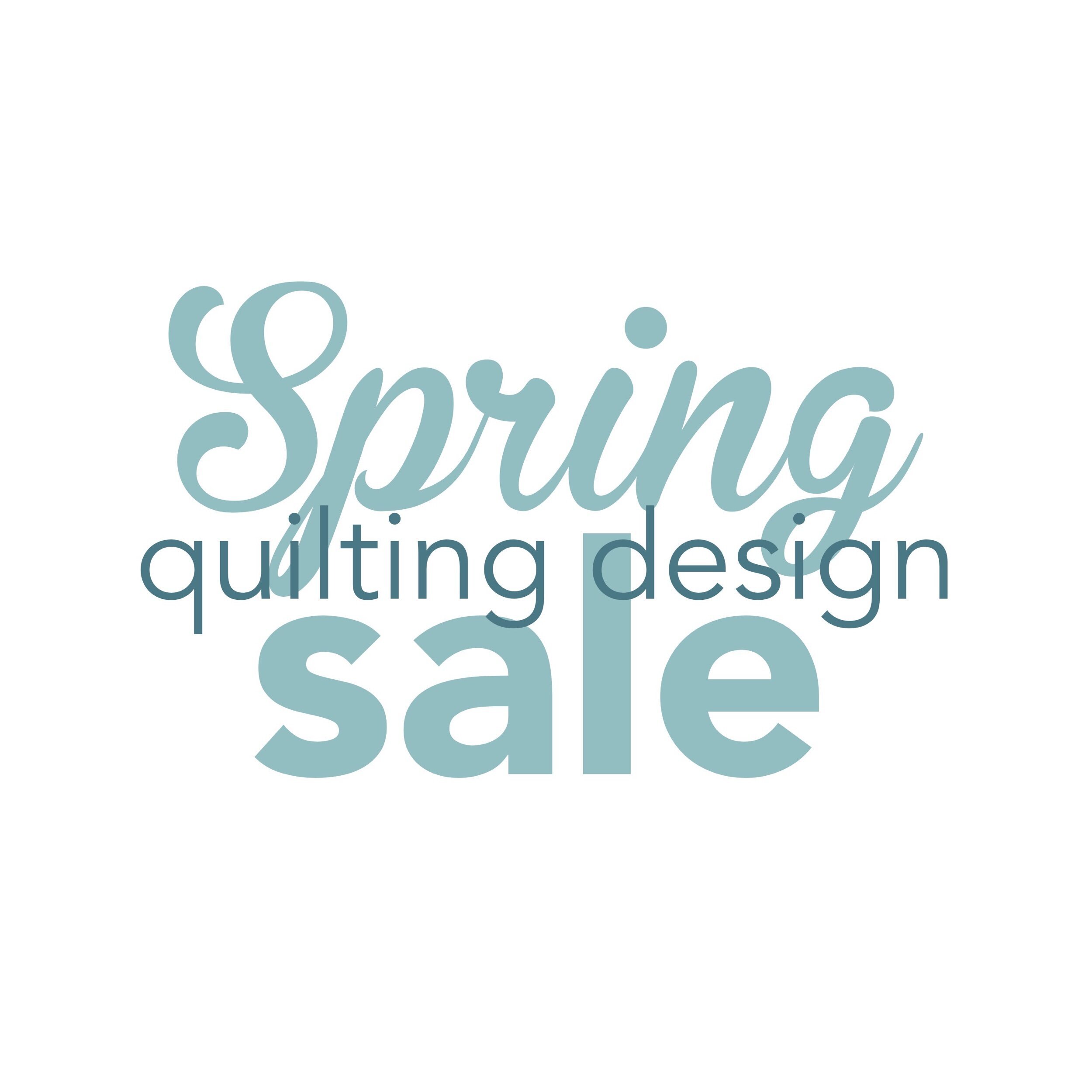 Spring Quilting Design Sale