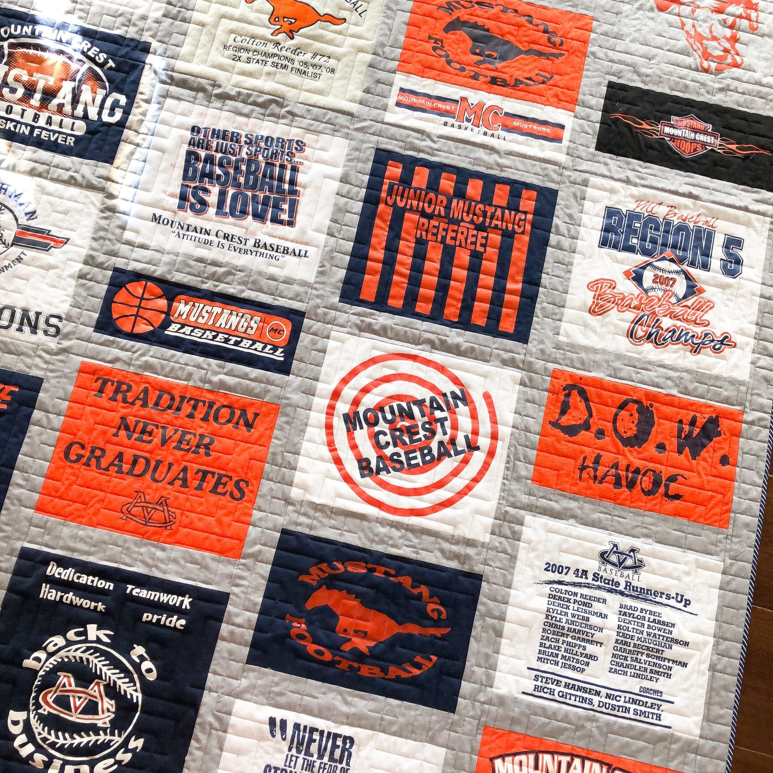 Debbie’s T-Shirt Quilt