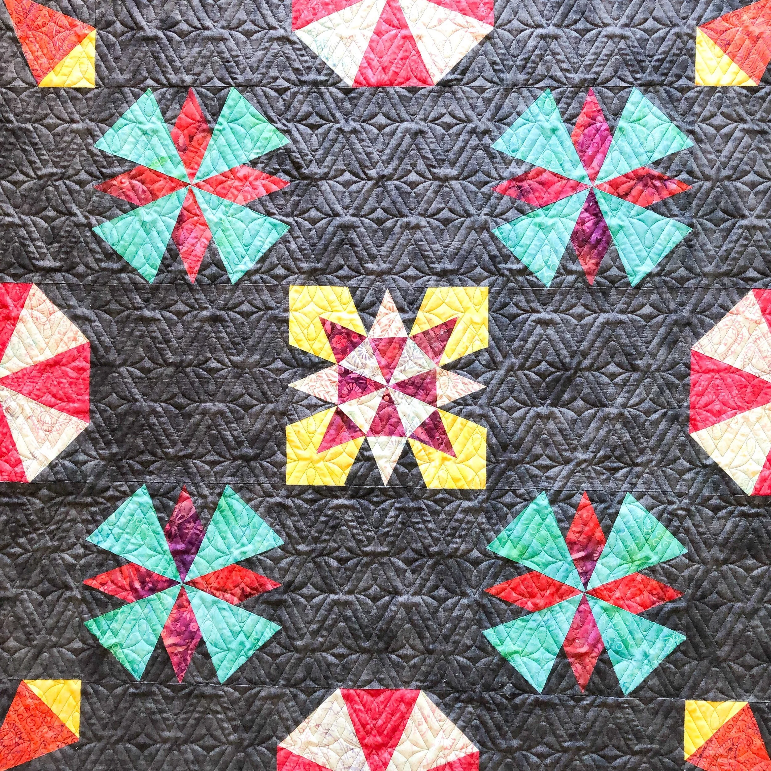 Barbara’s Star Fall Quilt