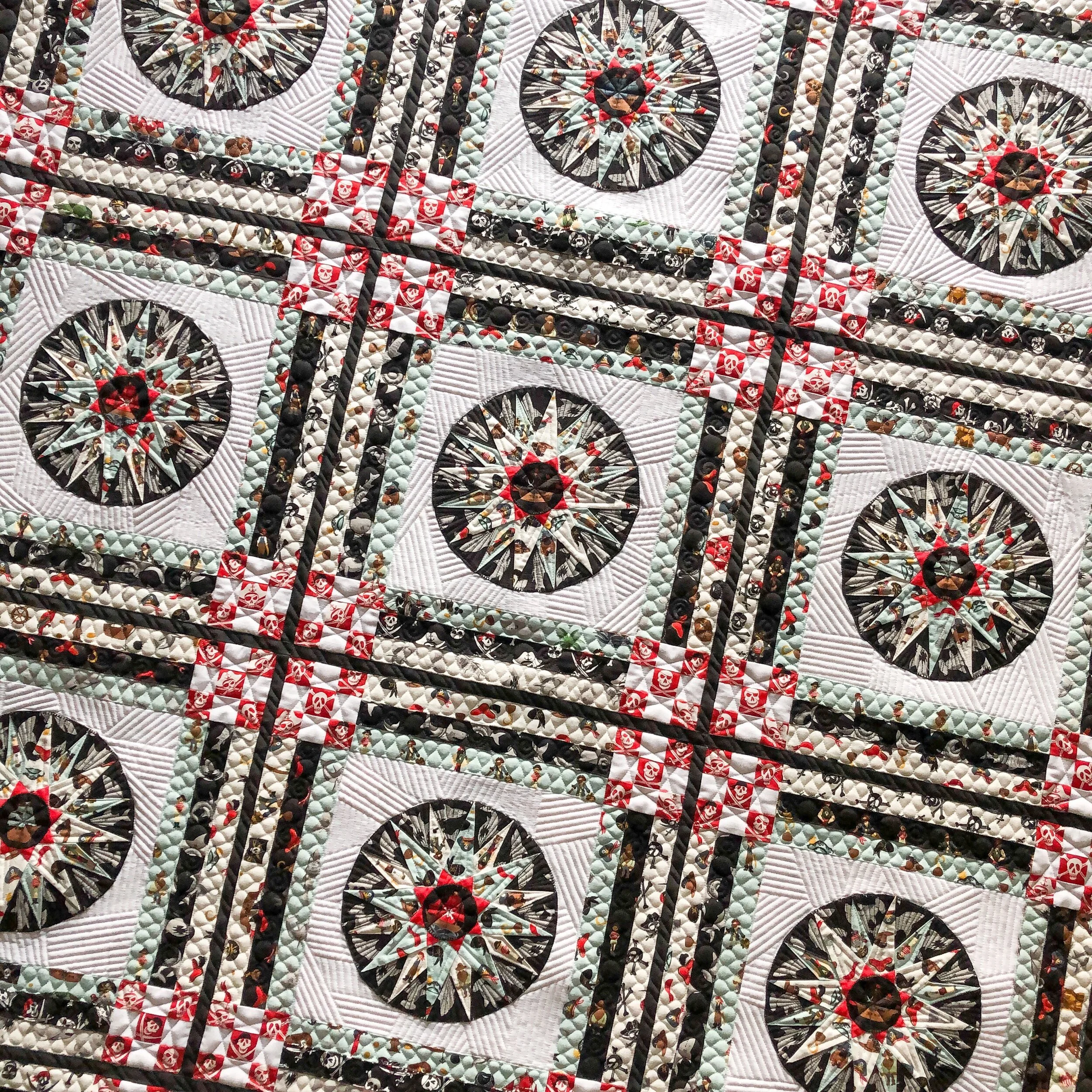 Stephanie’s Pirate Tales Quilt